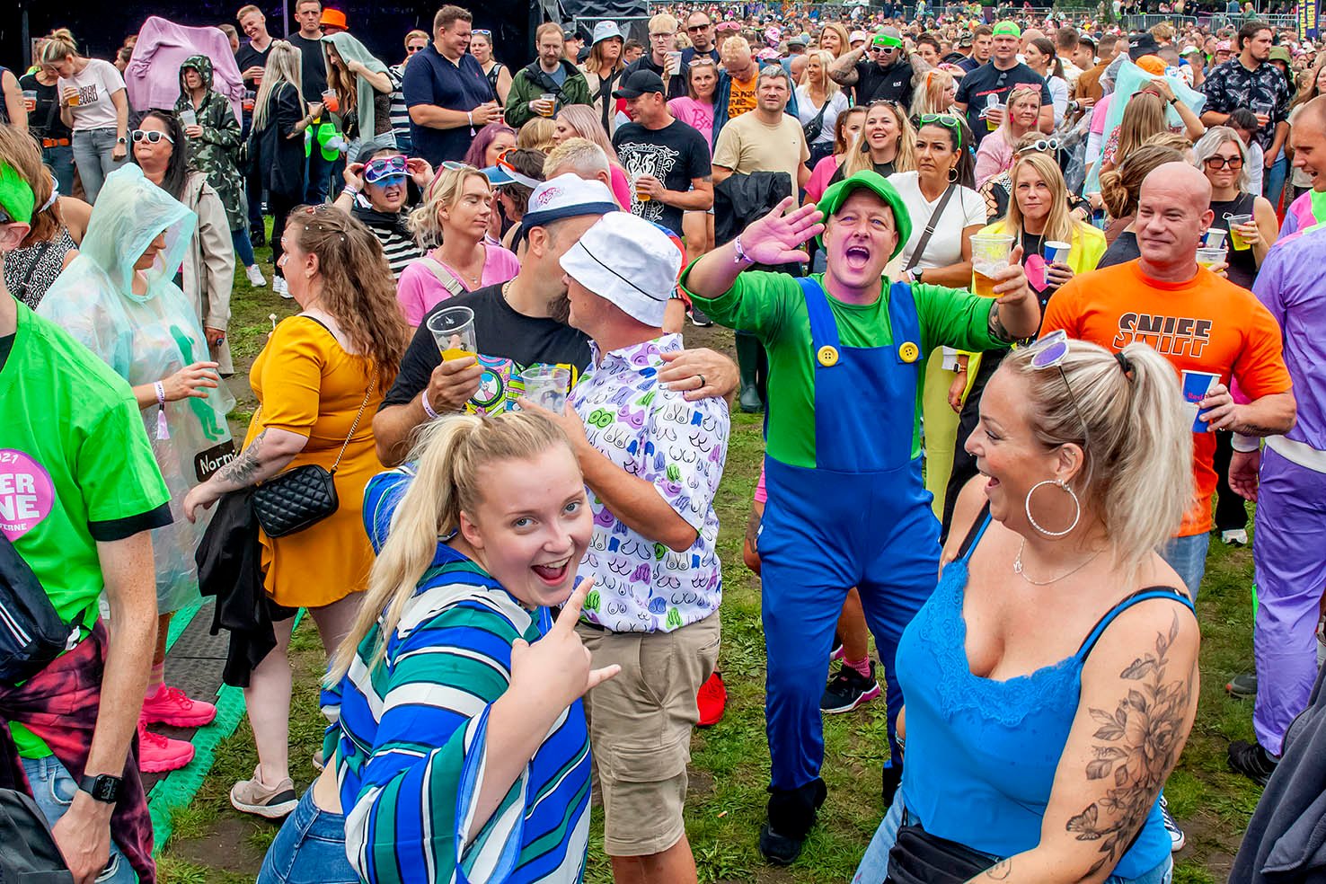 Publikum er altid mødt festklar og farverige op i Næstved – som her i august måned. Men sådan bliver det ikke i 2024. Foto: Jens Wollesen