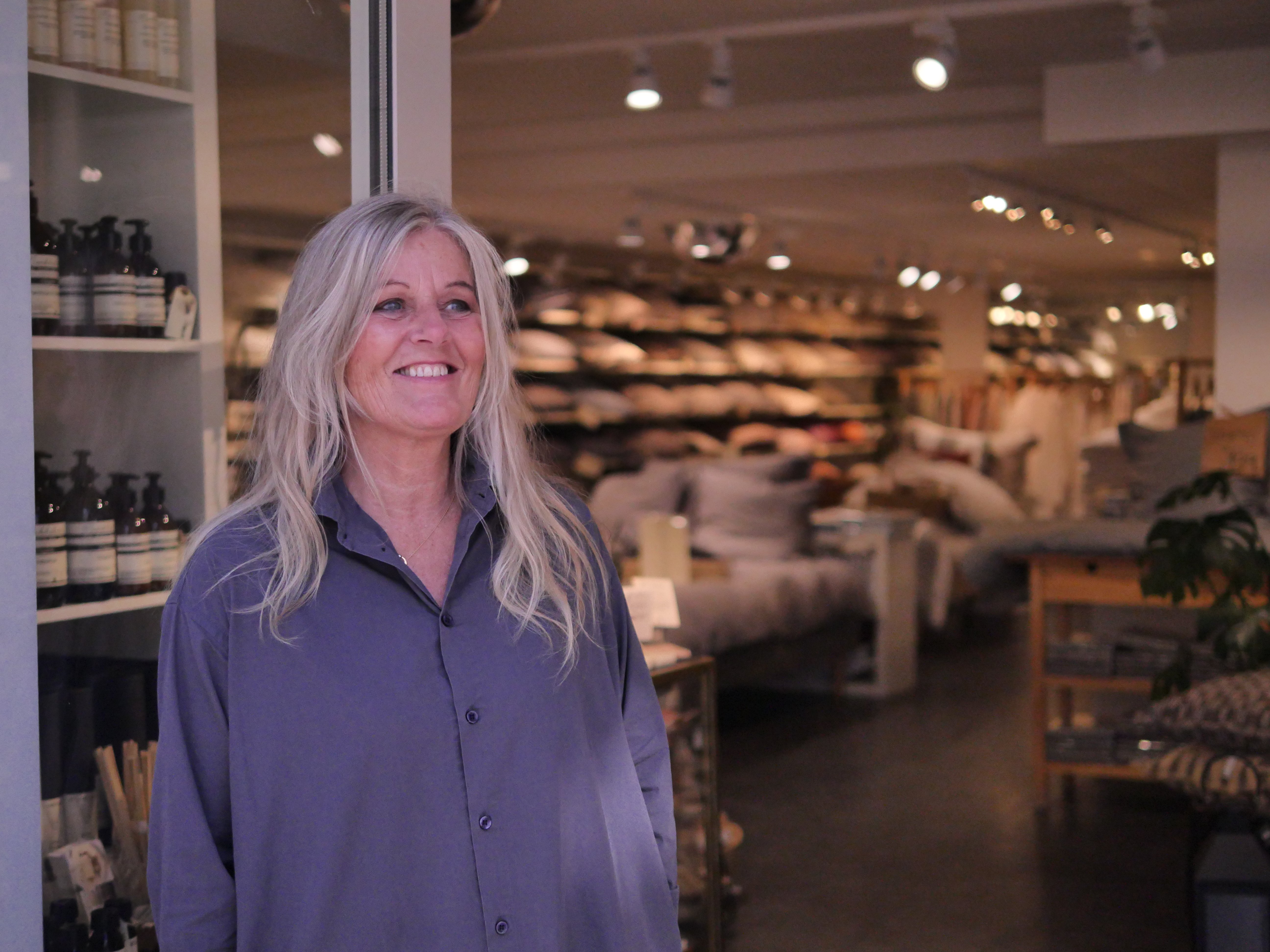 Tina Holmbom lukker sin butik efter at have haft den i over 20 år. Foto: Gastro-Cream
