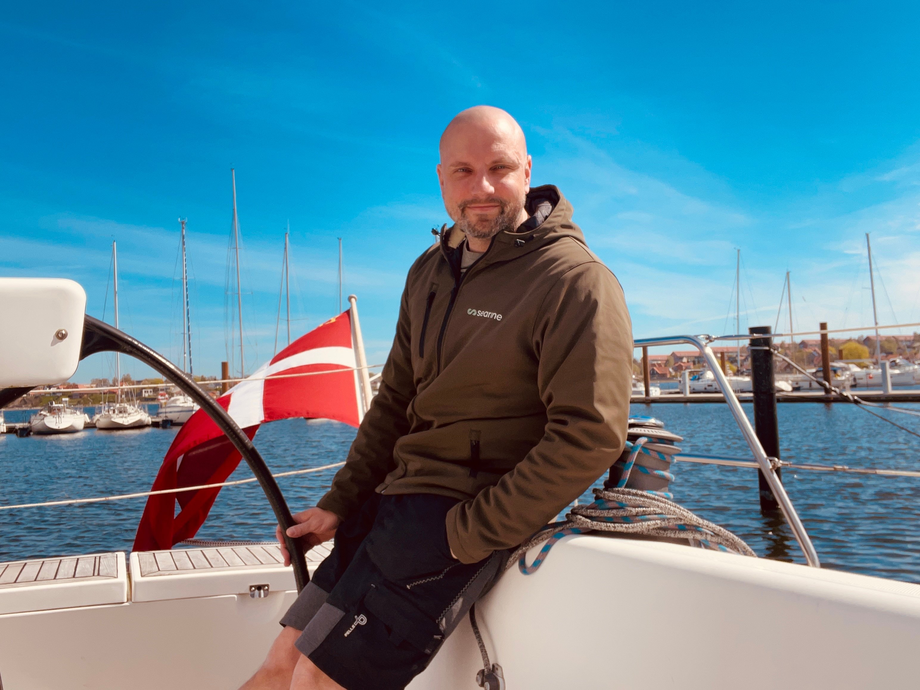Anders Hovmøller er stifter af Searine, der tidligere i år vandt Roskilde Erhvervspris. Foto: Searine