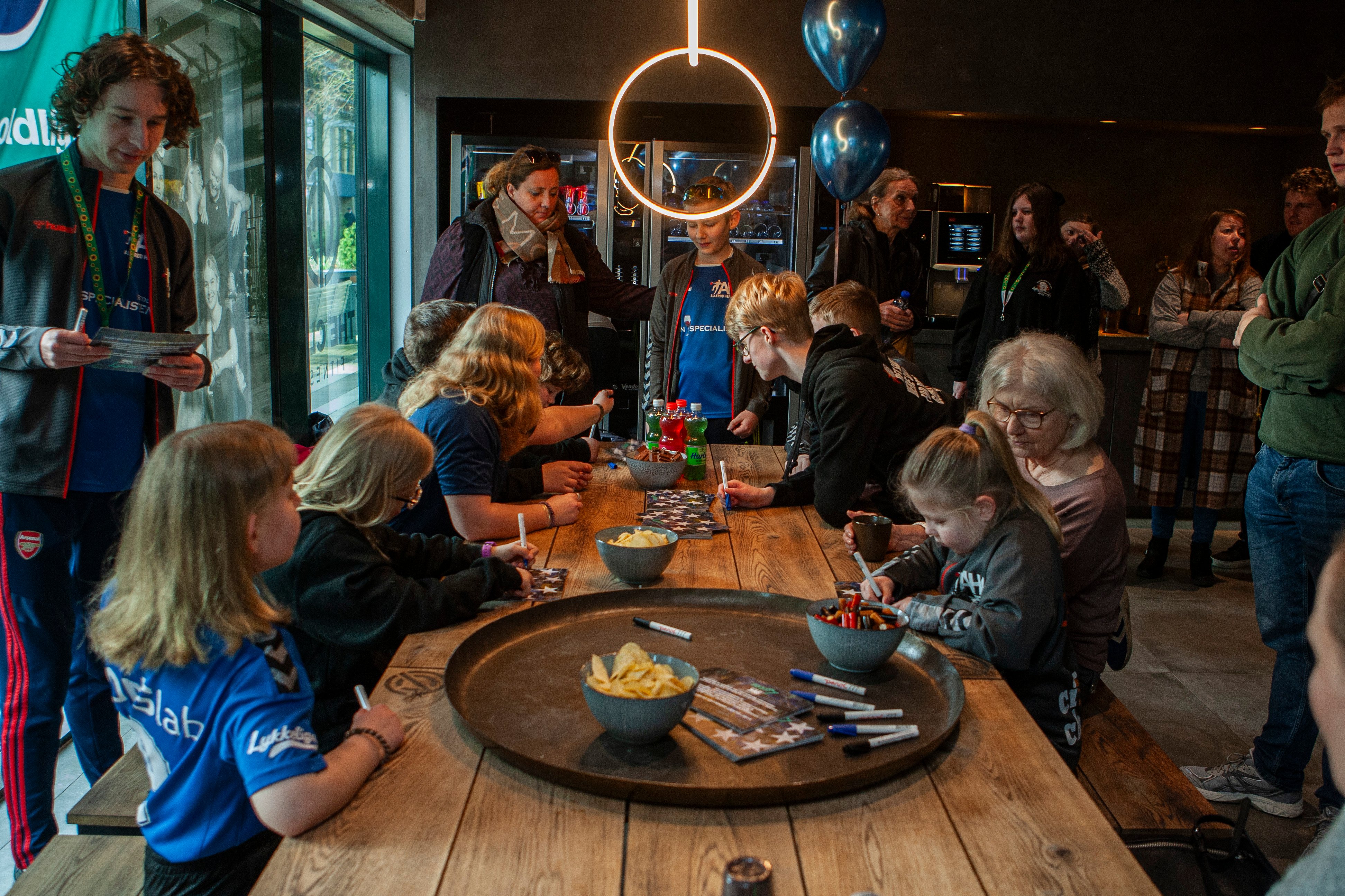 Der var gang i den hos The Club Fitness, da Allerød Heart Kids var forbi.