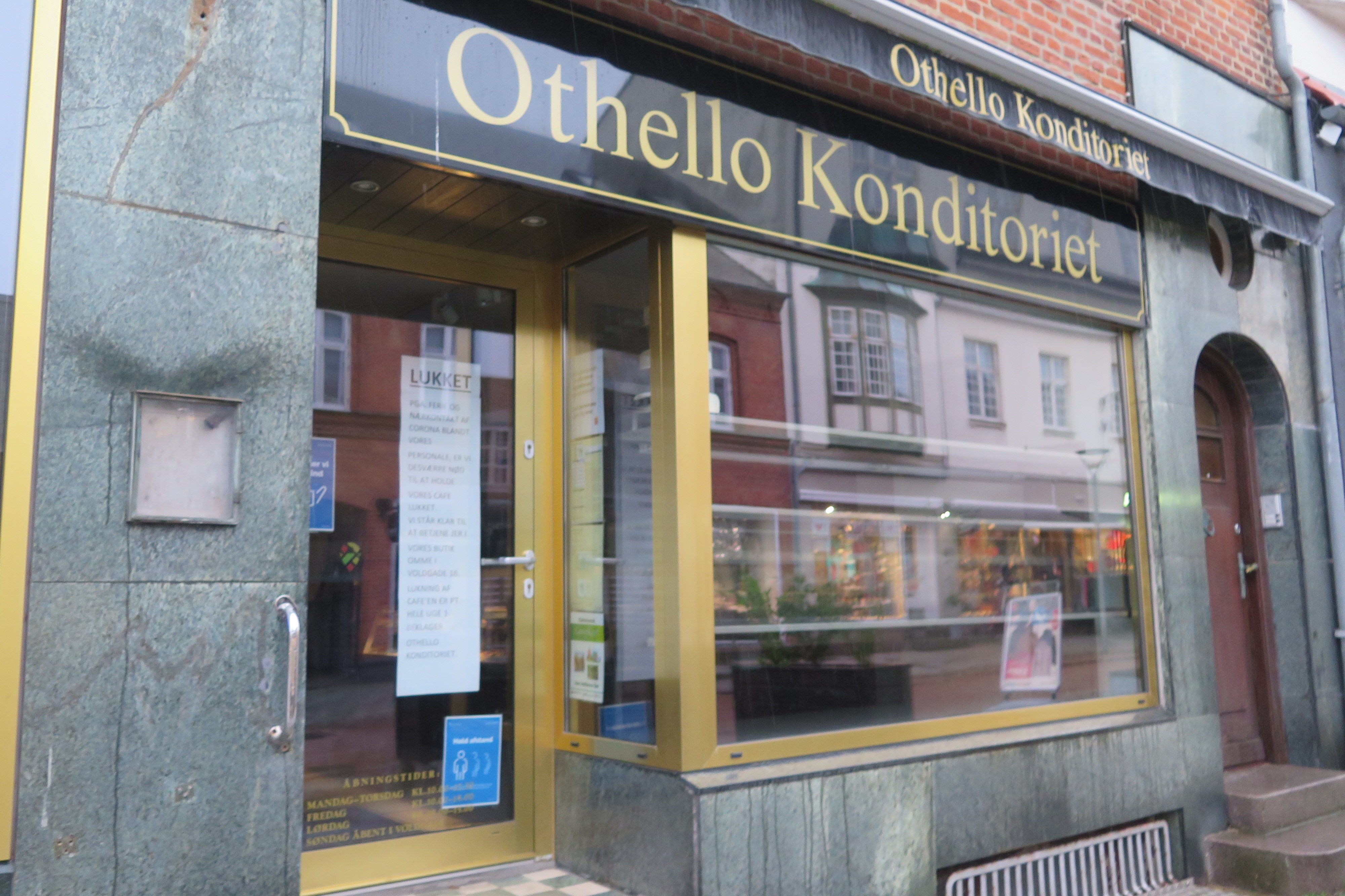 Othello Konditoriet har fået et rap over nallerne af Fødevarekontrollen.