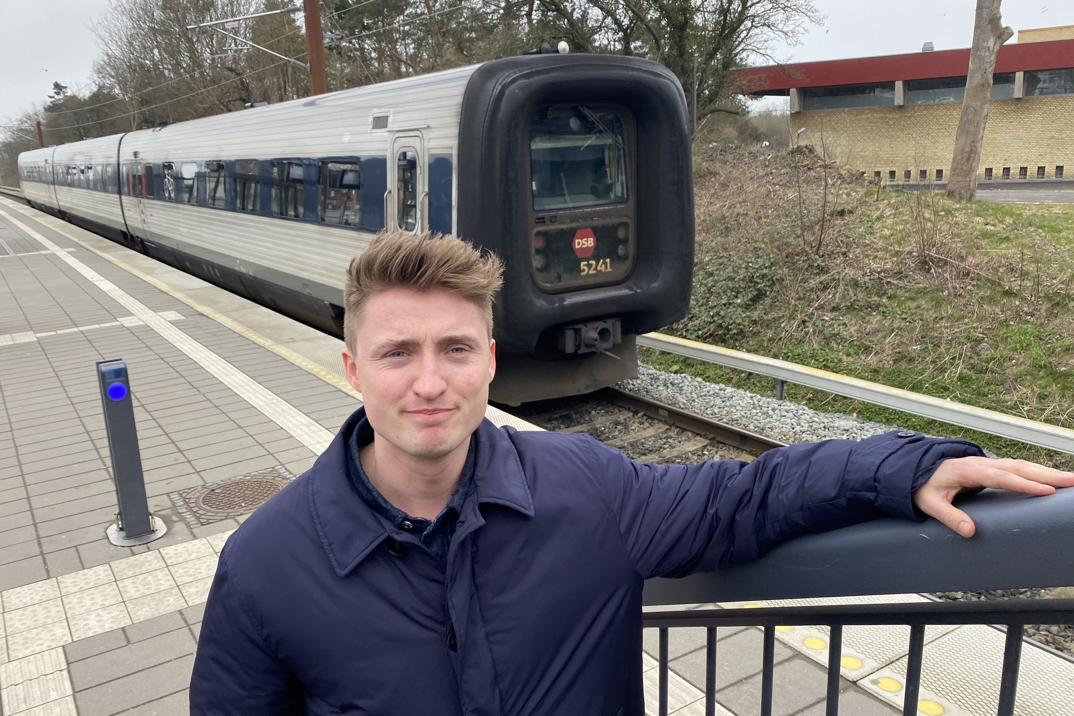 Casper Priess kender som pendler Vordingborg Station.
