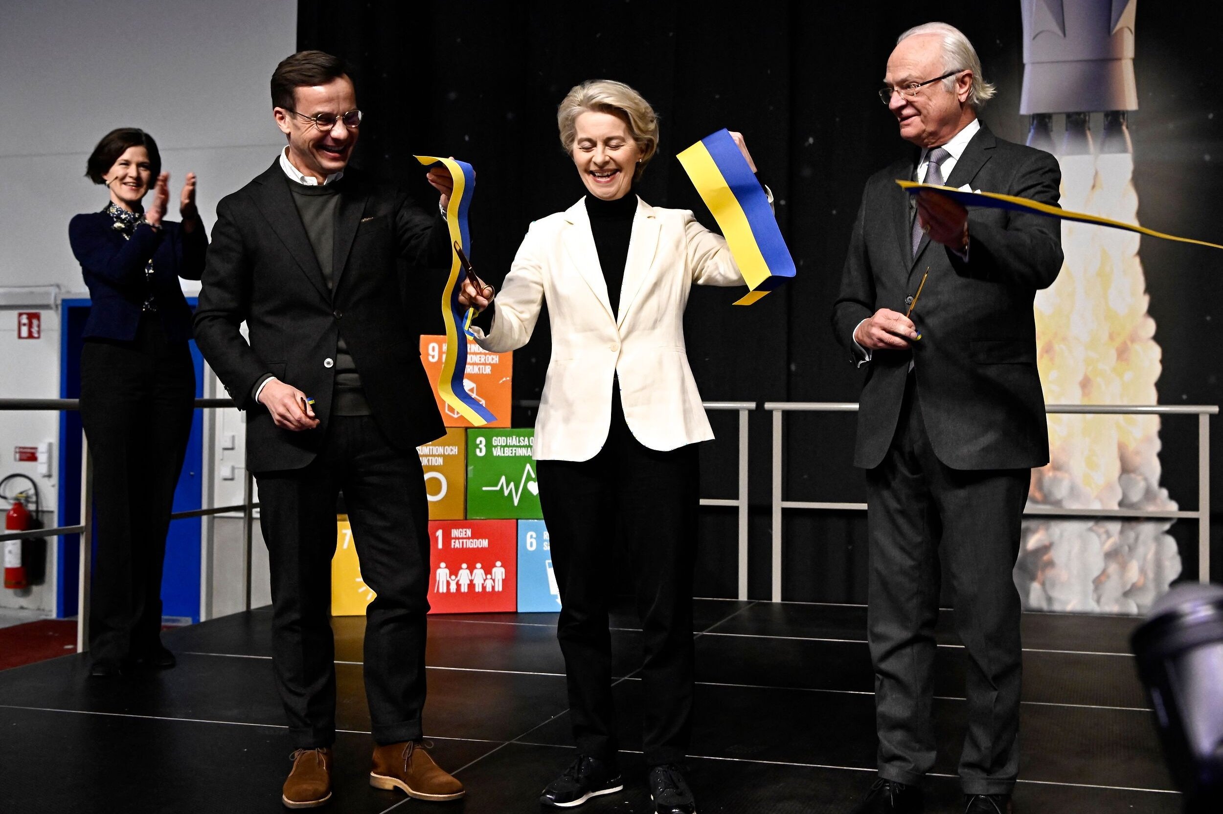 Sverige har fredag åbnet det kontinentale Europas første platform til opsendelse af satellitter.