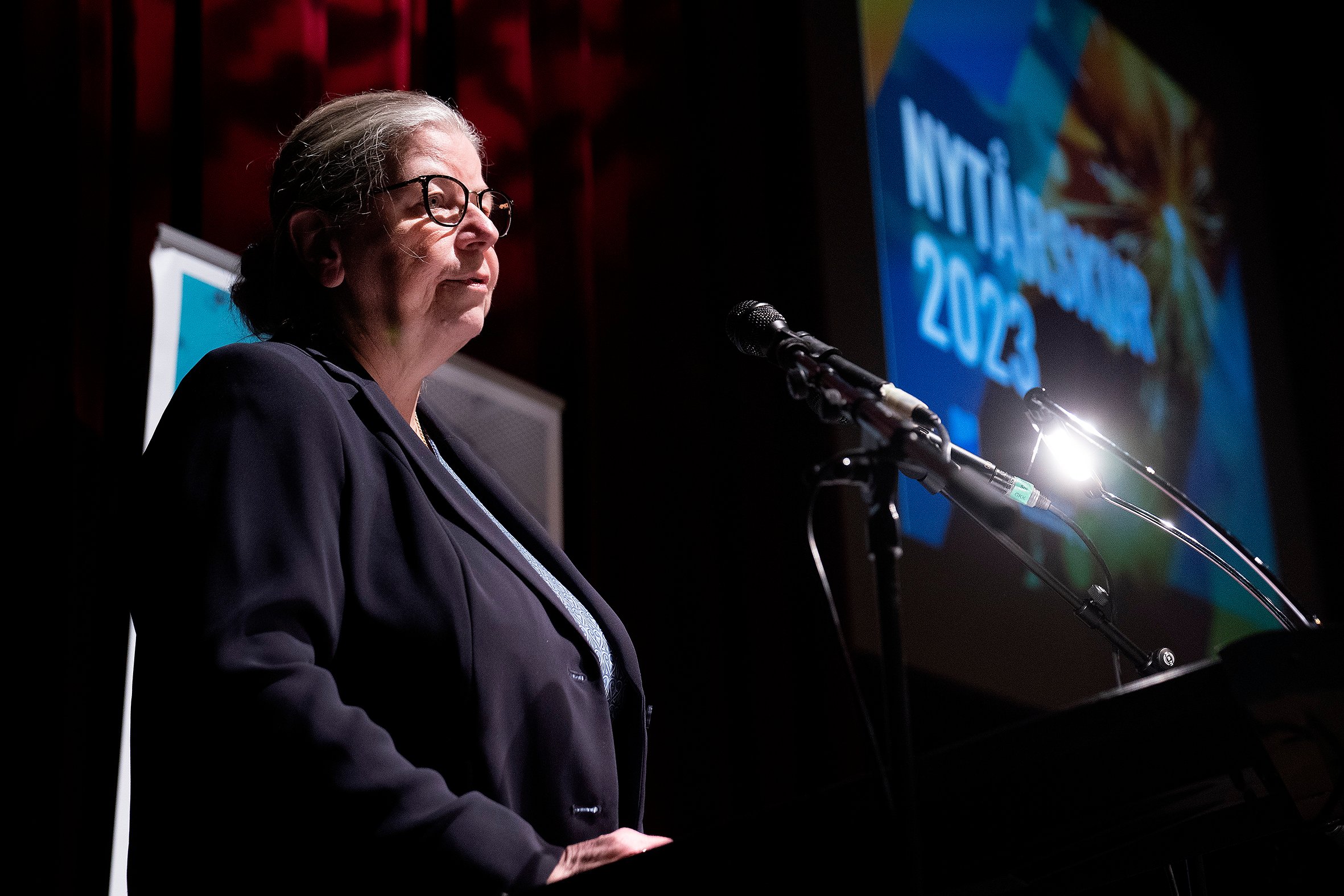 Formand for Næstved Erhvervsforening Helle Andresen er med til at sætte fokus på den gruppe af unge, som hverken er i arbejde eller under uddannelse. Foto: Thomas Olsen