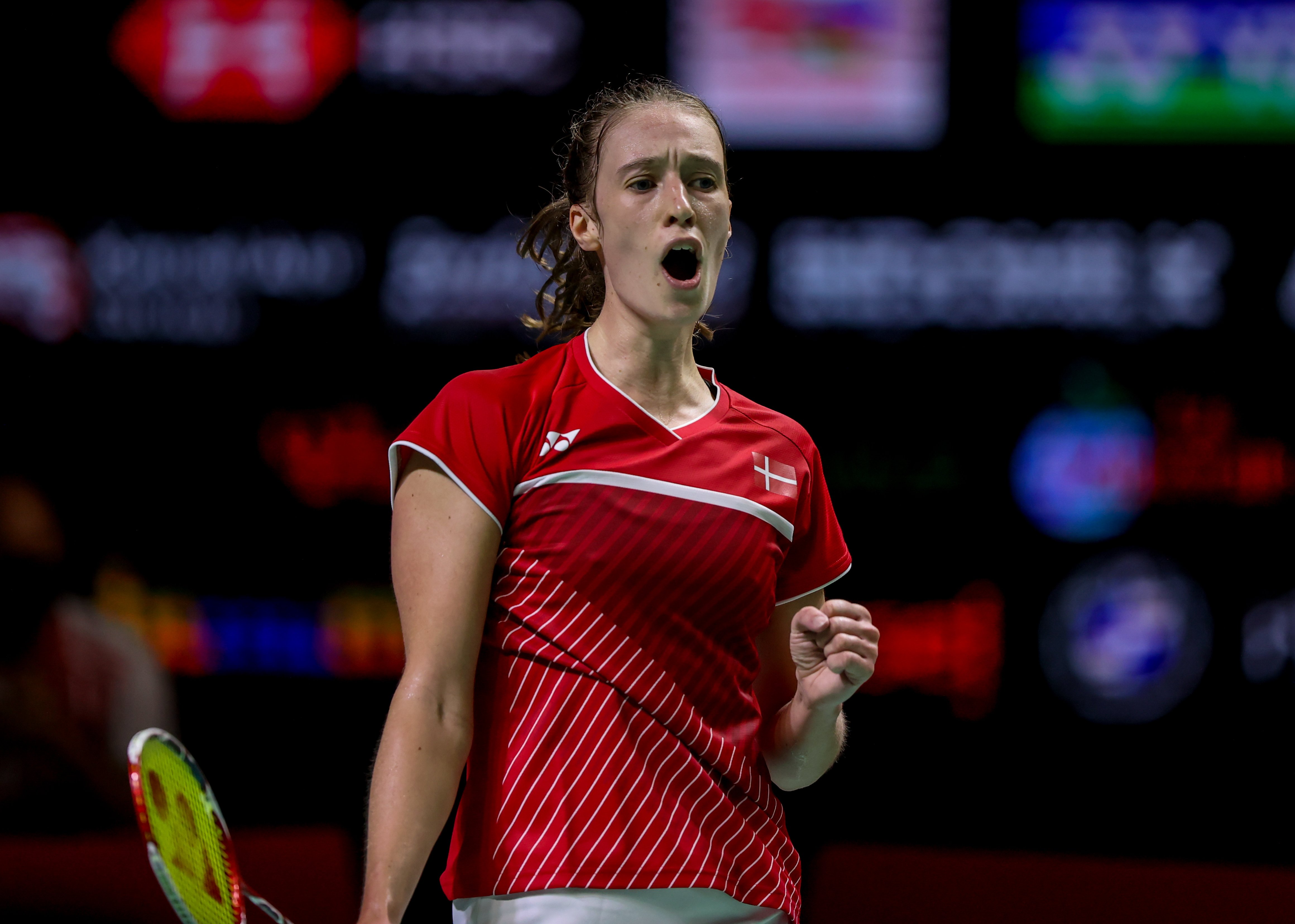 Line Christophersen var suveræn i lørdagens finale. Foto: Badmintonphoto