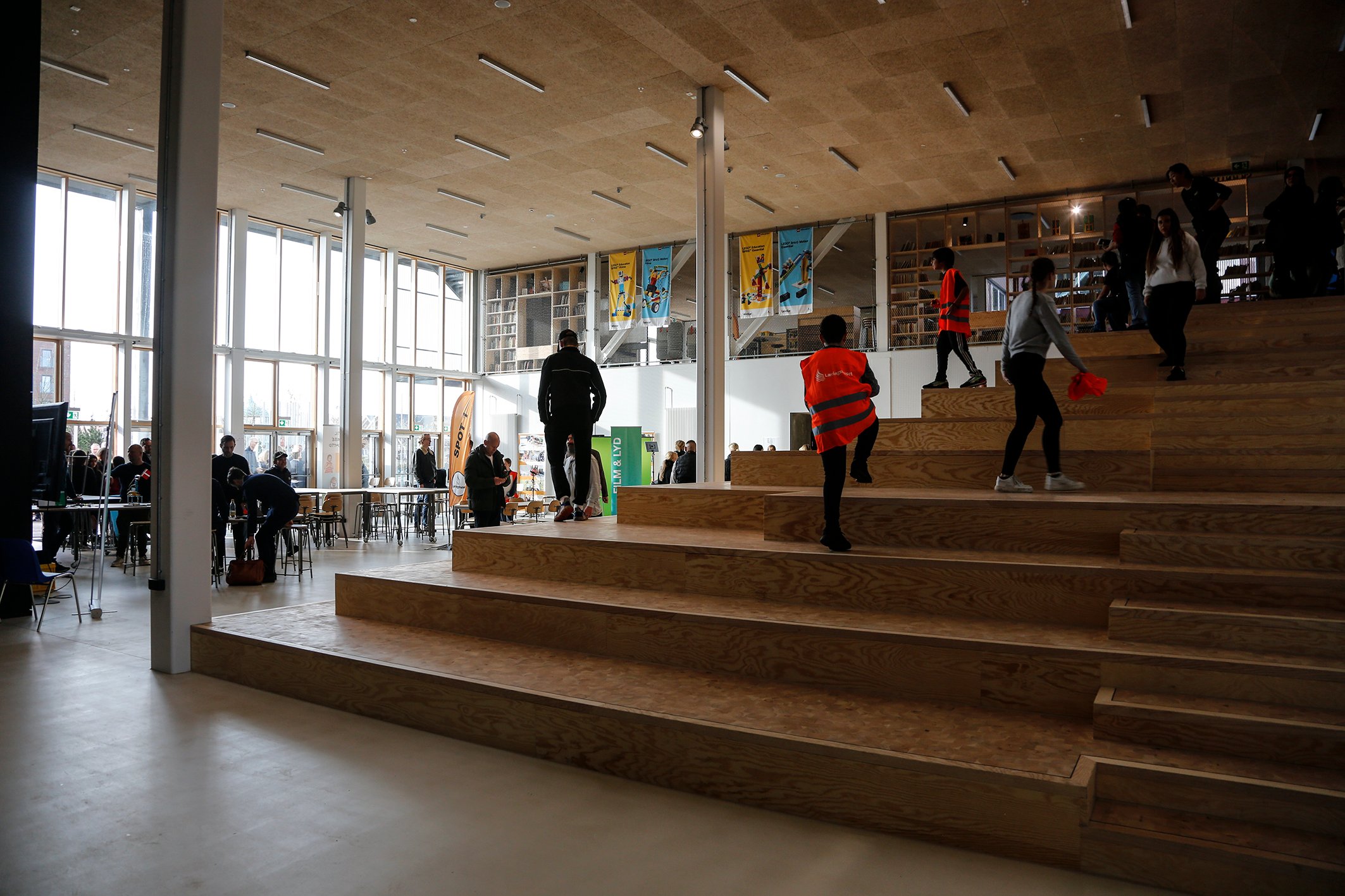 Læringshuset er en ny skole i Høje-Taastrup, der i sit første år har haft sine udfodringer. Foto: Kenn Thomsen