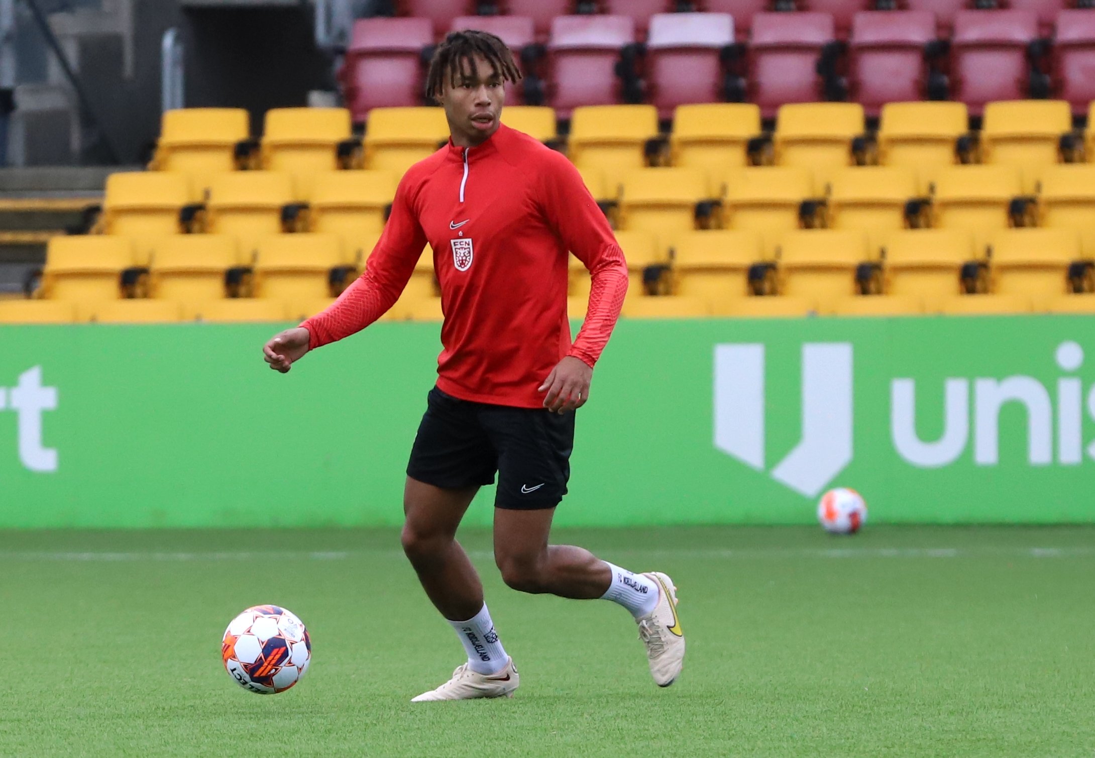 Jonas Jensen-Abbew er tilbage i FC Nordsjælland og har planer om at blive.