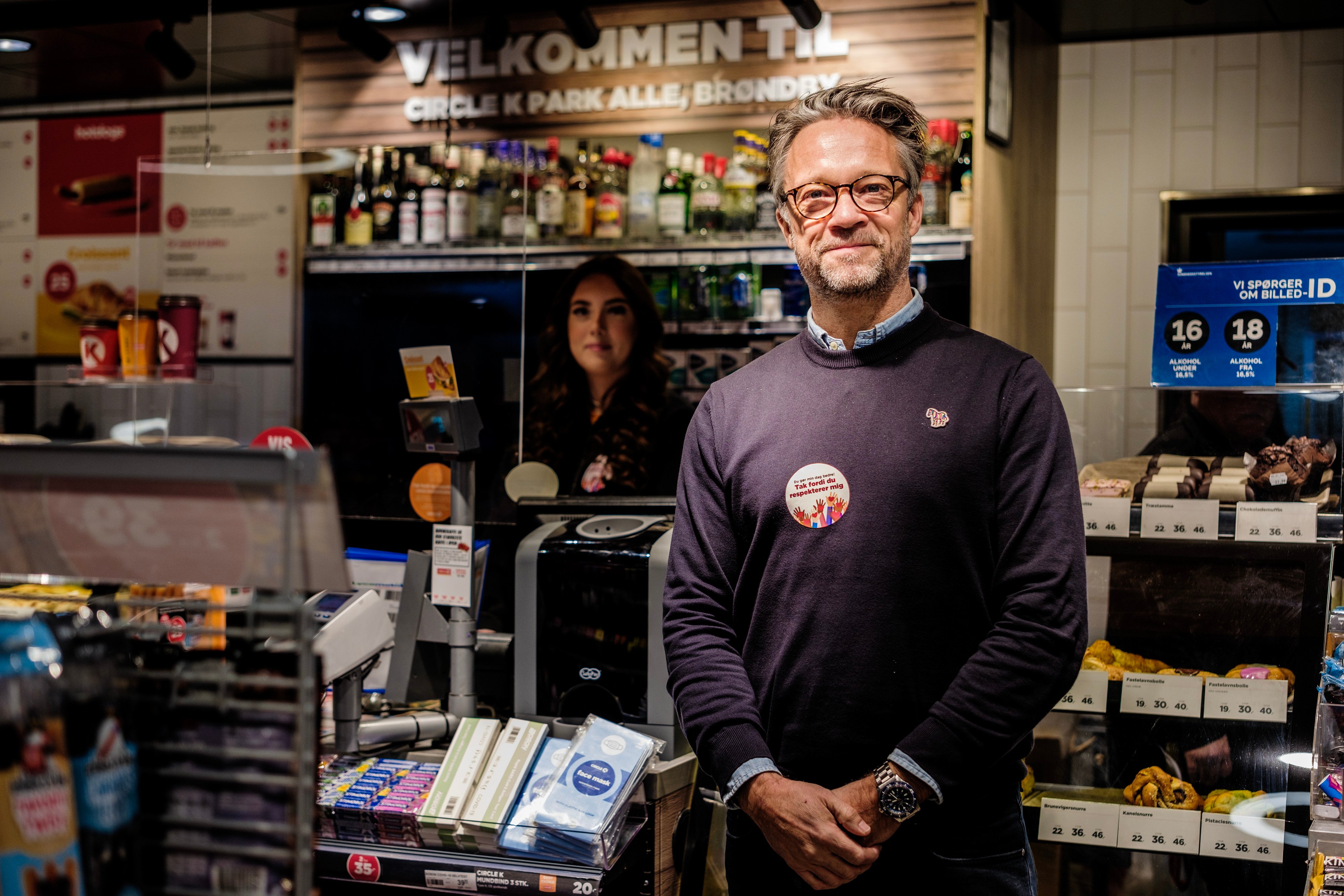 Thomas Galsgaard Larsen er HR-direktør hos Circle K, der netop har lanceret kampagnen “Tak, fordi du respekterer mig”.