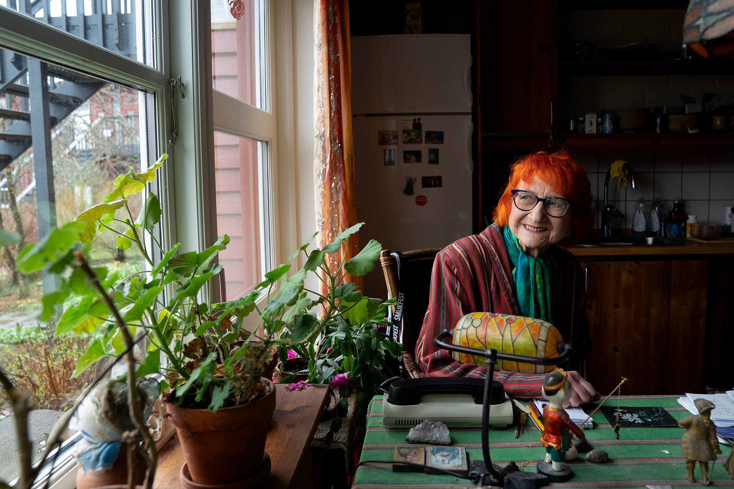 Jytte Abildstrøm boede på Munksøgård, som er det økologiske pioner-bofællesskab i Trekroner, og hun blev ved med at ville skubbe verden i en bedre og grønnere retning.