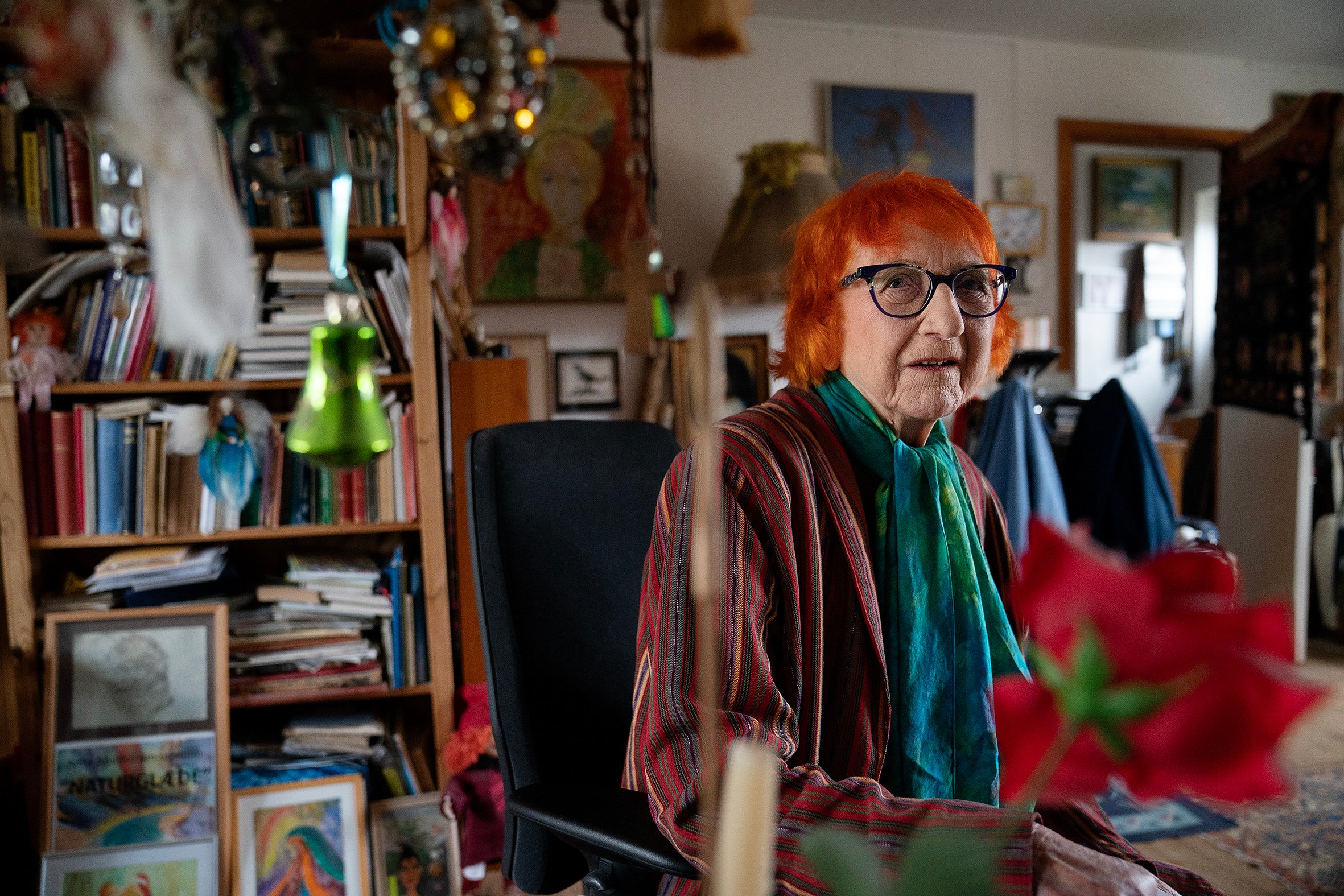 Jytte Abildstrøm boede på Munksøgård i Trekroner og kom fast i den lokale kirke til både søndagshøjmesser og kirkens mere alternative tilbud.