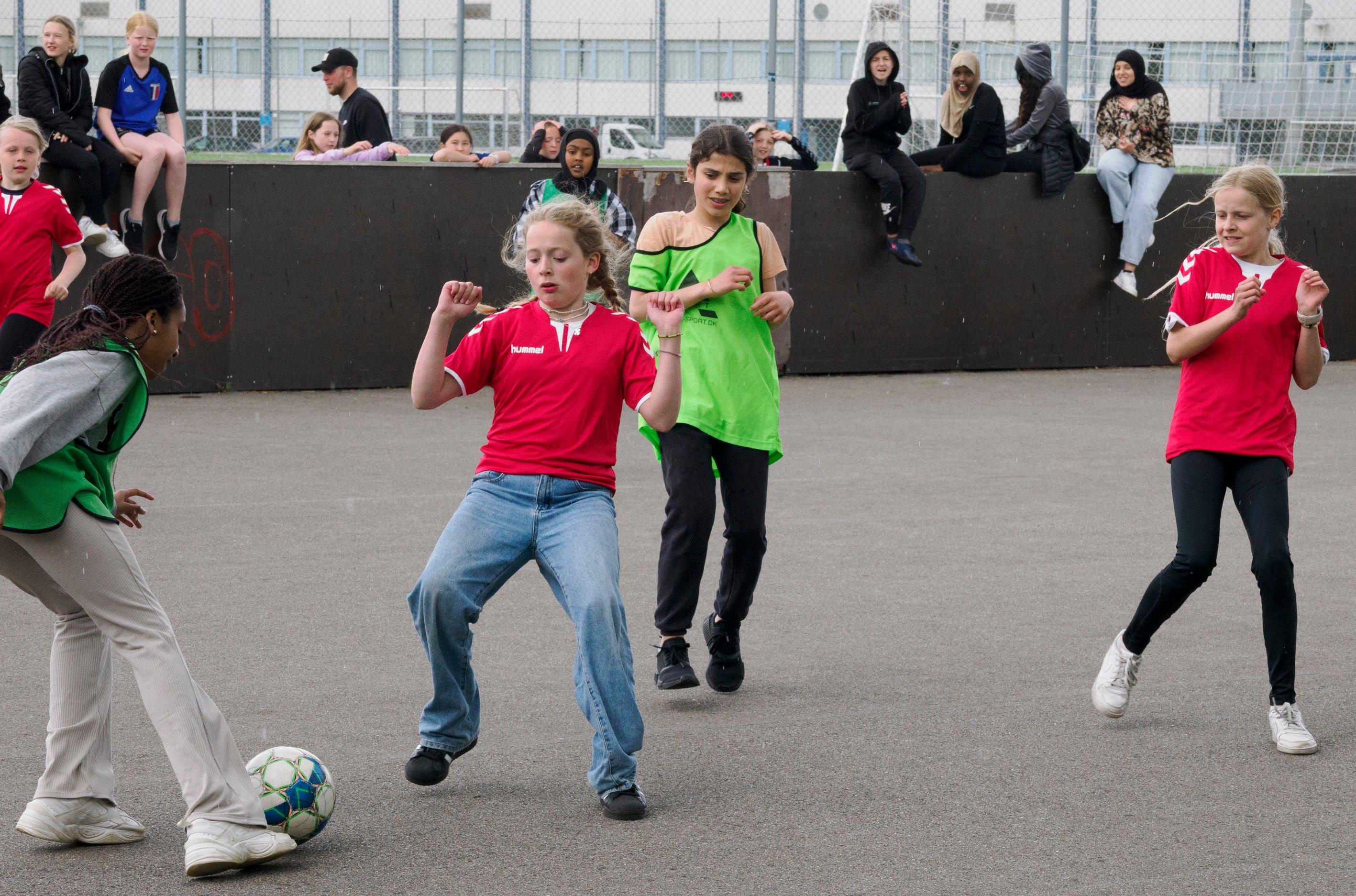 Streetfodbold har også været en mulighed for i Glad Sommer og det er det igen i år. Arkivfoto