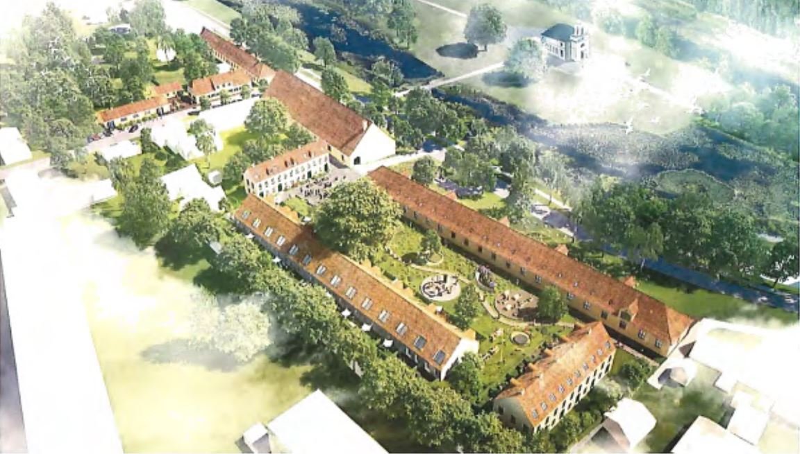 Politikerne i to udvalg har afvist det første udspil fra Hirschholm Slotspark ApS med at indrette 26 boliger og erhverv på byens historiske museumsområde på Folehavevej 13-17, hvor Jagt- og skovbrugsmusset lå. Kommunens administration skal dog fortsætte dialogen med selskabet.