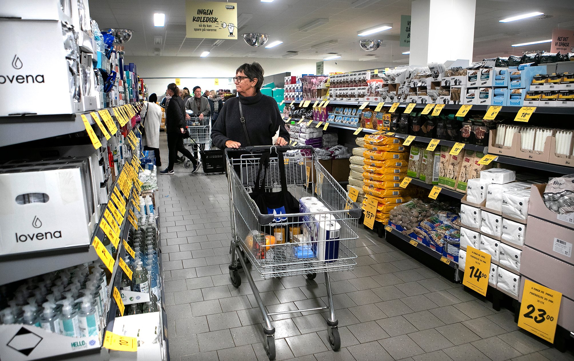 Billigsupermarkedet Basalt lukker i Hellerup. På Rymarksvej bliver det igen til en Netto-butik. Arkivfoto: Kim Rasmussen