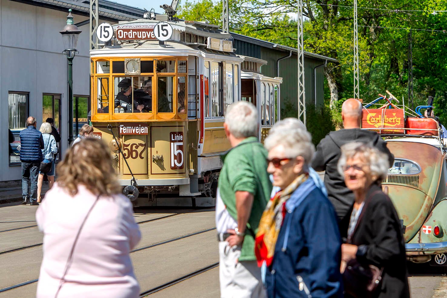 Sporvejsmuseet Skjoldenæsholm åbner sæsonen i weekenden.