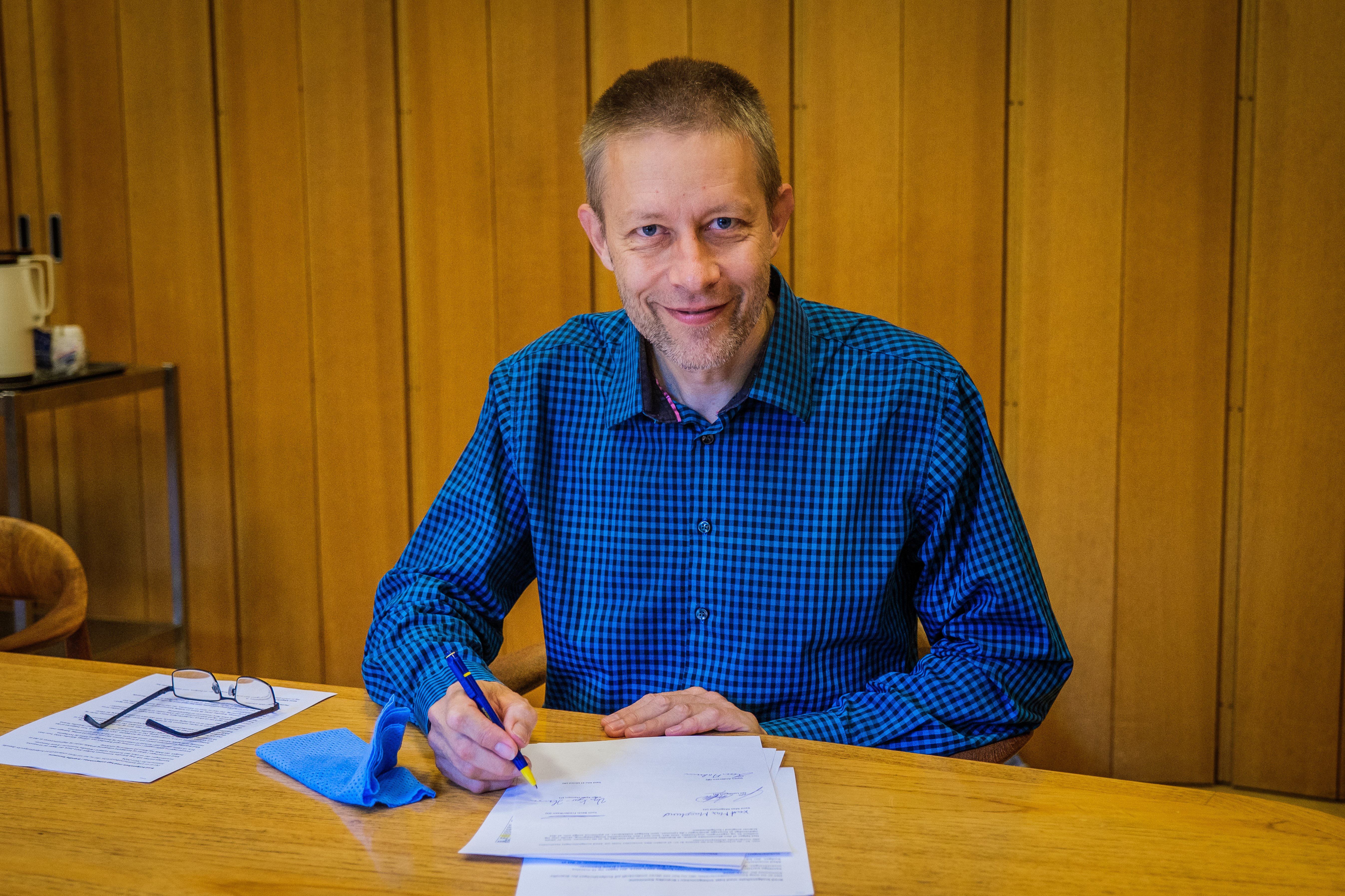 Vagn Kjær-Hansen (SF) er medlem af kommunalbestyrelsen i Brøndby og spidskandidat for sit parti frem mod kommunalvalget den 18. november.