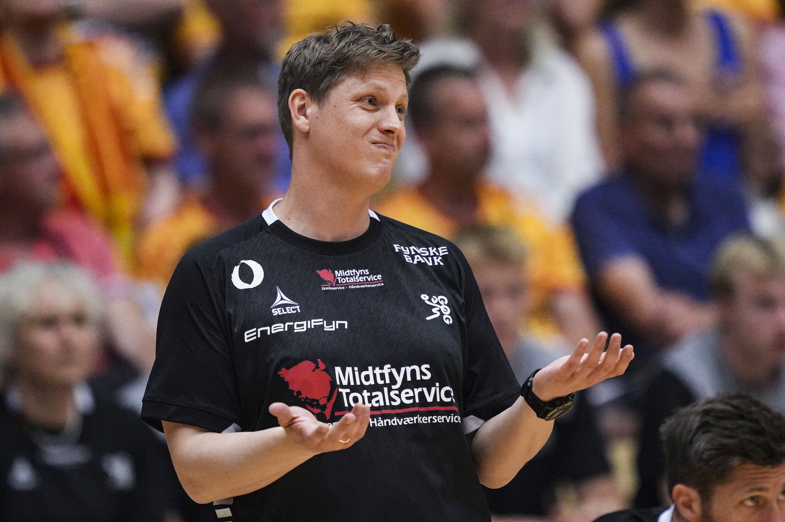 Nicolej Krickau måtte sande, at Aalborg var bedst, da GOG tabte den anden DM-finale i herrernes håndboldliga.