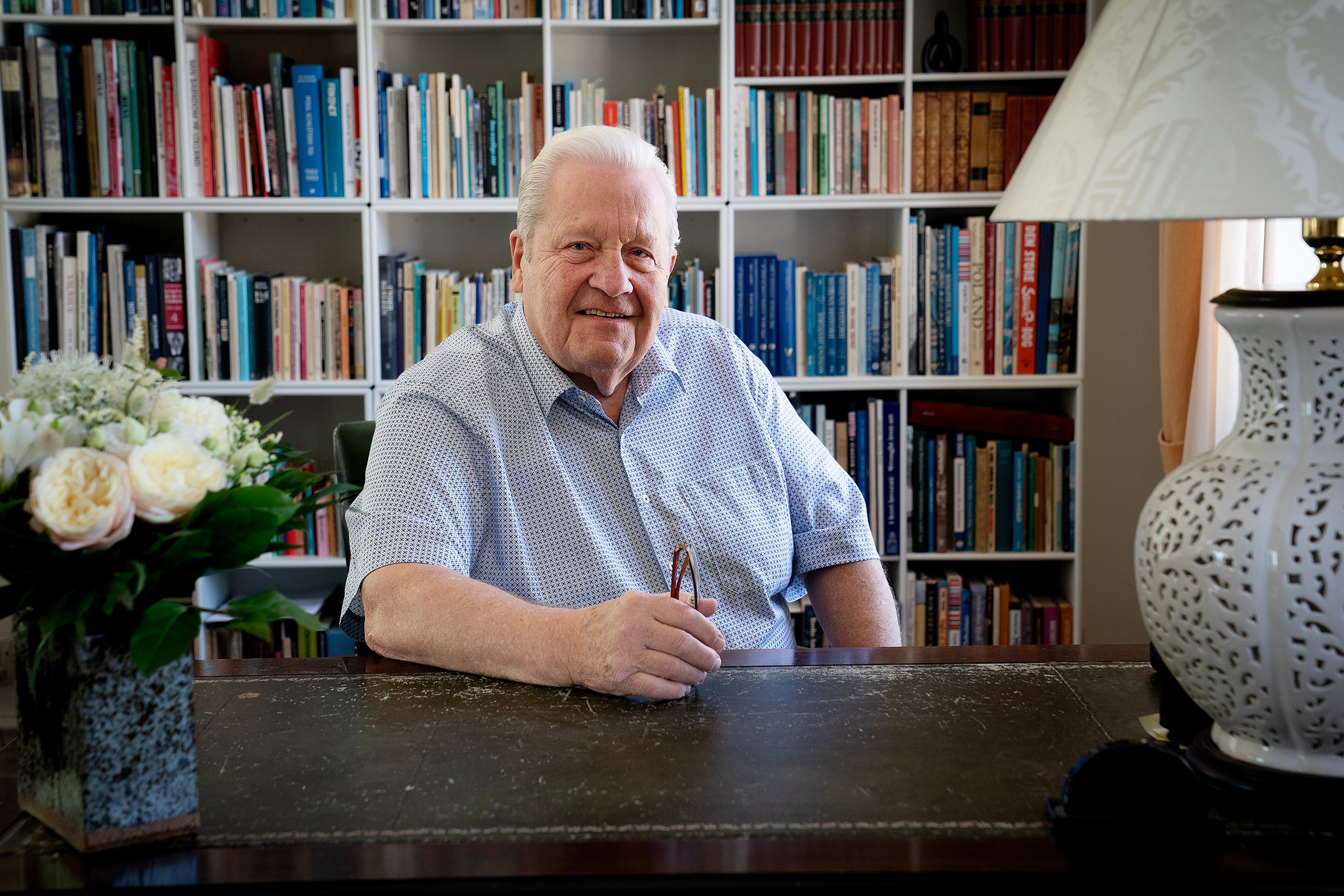 Svend Erik Hovmand sad som minister i tre perioder for Venstre.