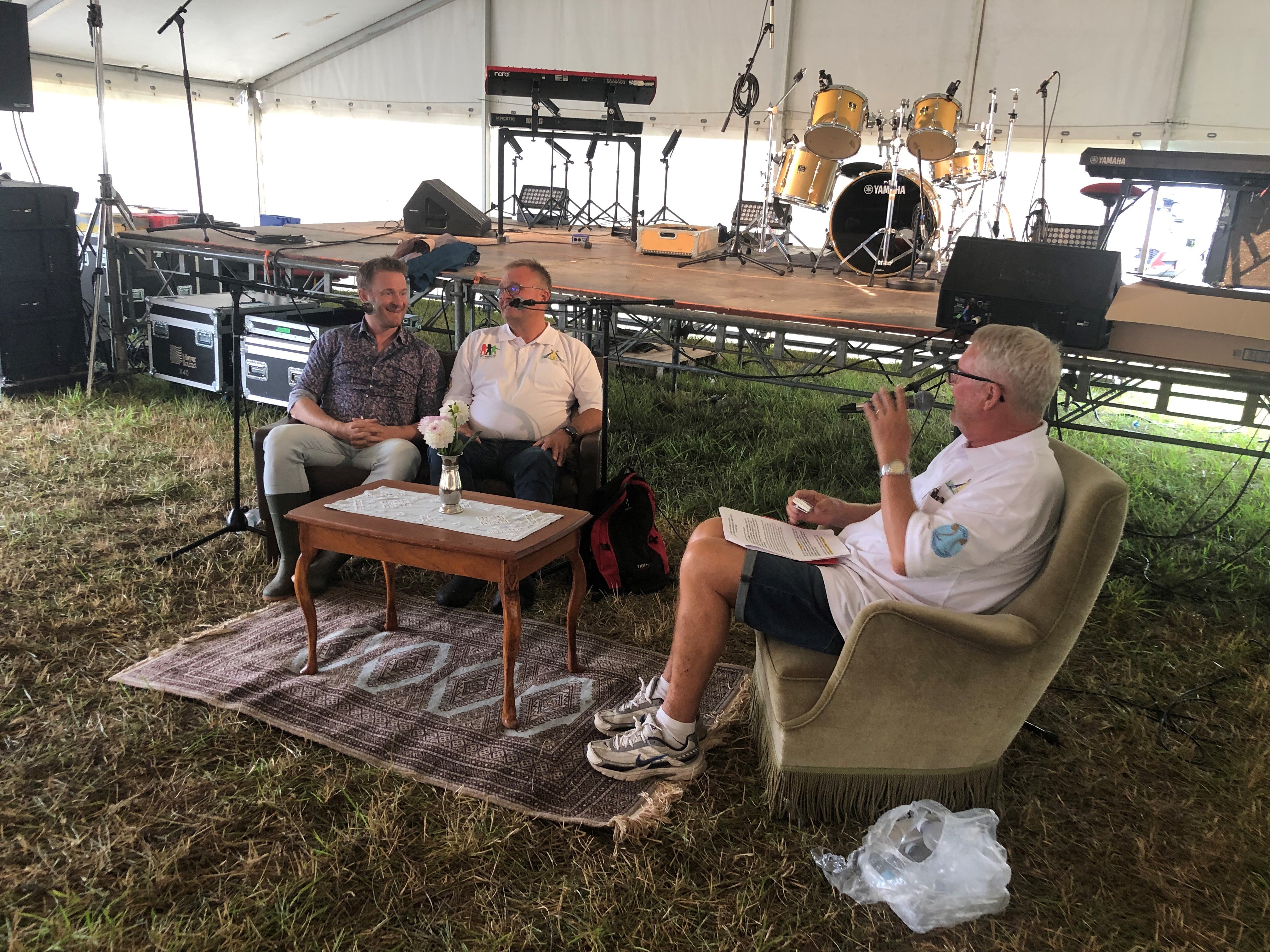 Der er politisk talkshow til Lynge Byfest og Kræmmermarked i august. Pressefoto