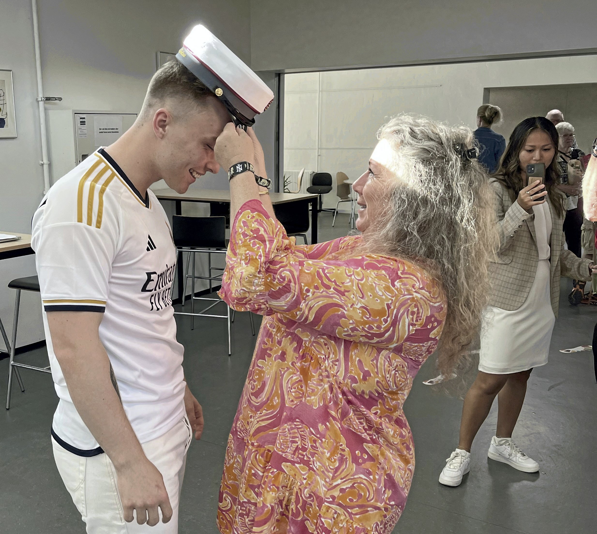 Anton Kliem Guise fik huen på af sin mor. Pressefoto