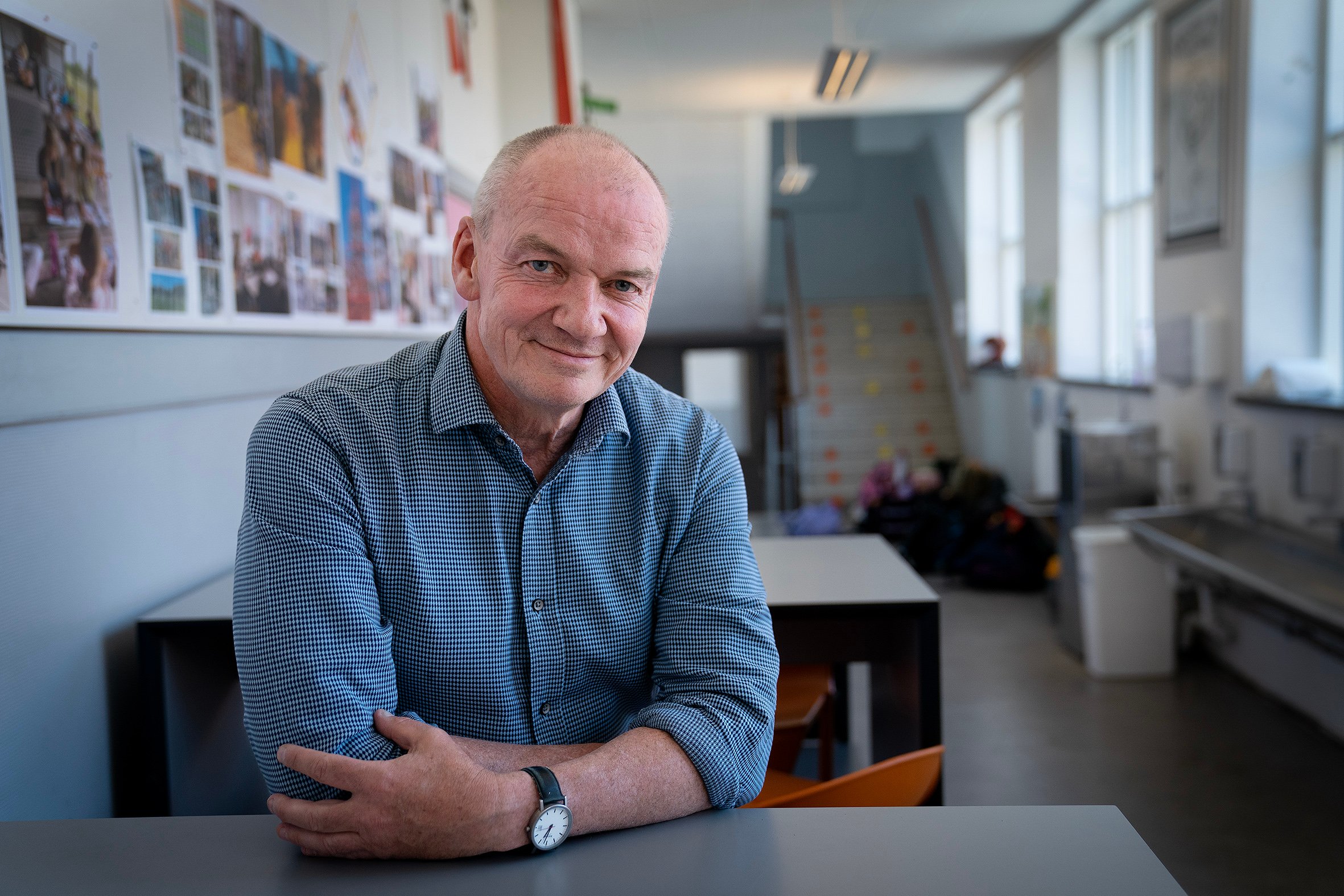 Jan Glerup ser frem til en ny tid på Ringsted Ny Friskole, hvor han netop er indsat som skoleleder.