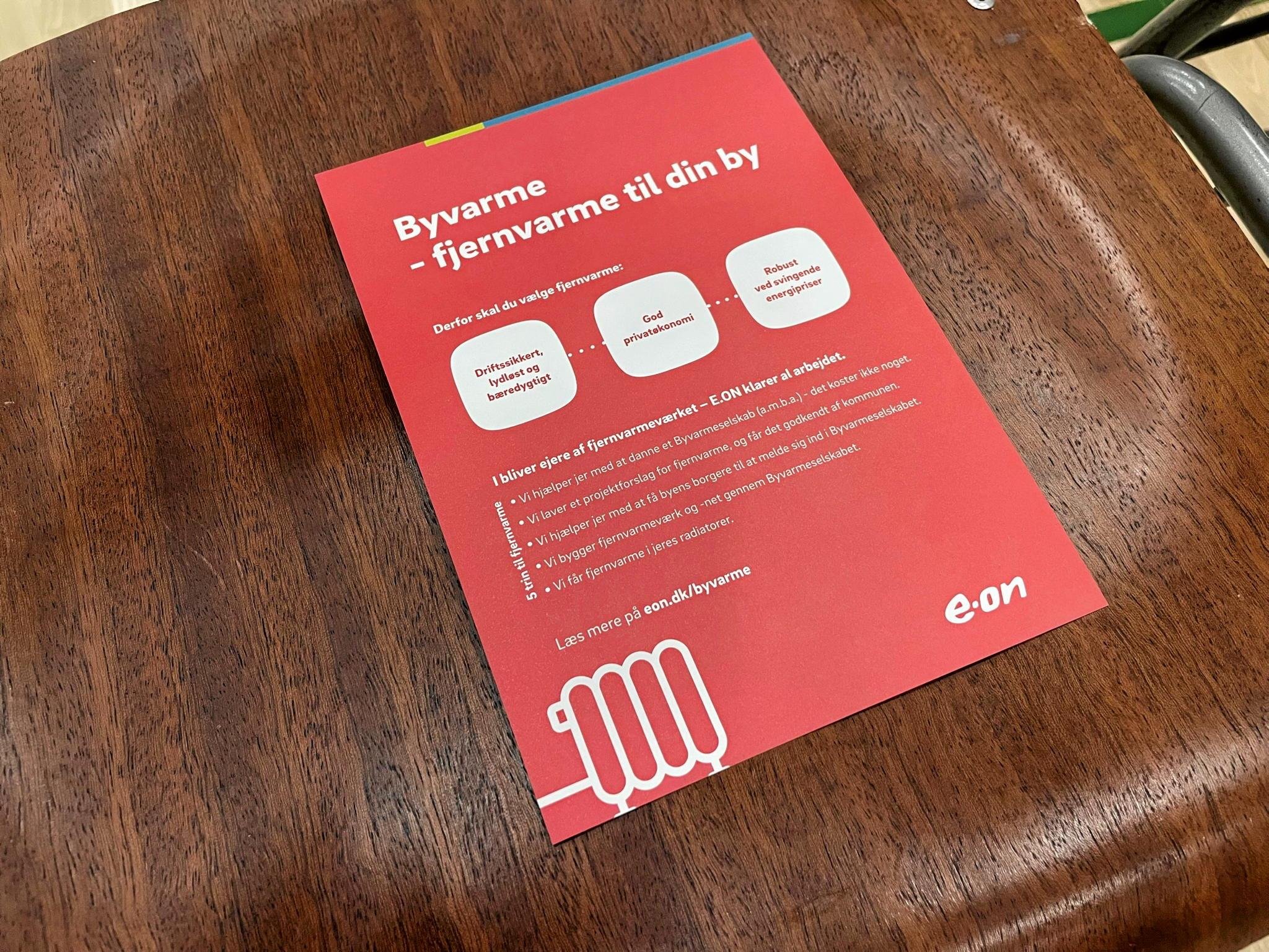 E.On står bag Byvarme-konceptet, som et netop oprettet andelsselskab nu arbejder på at stable på benene i Lynge og Uggeløse. Foto: Anne-Mette Rasmussen