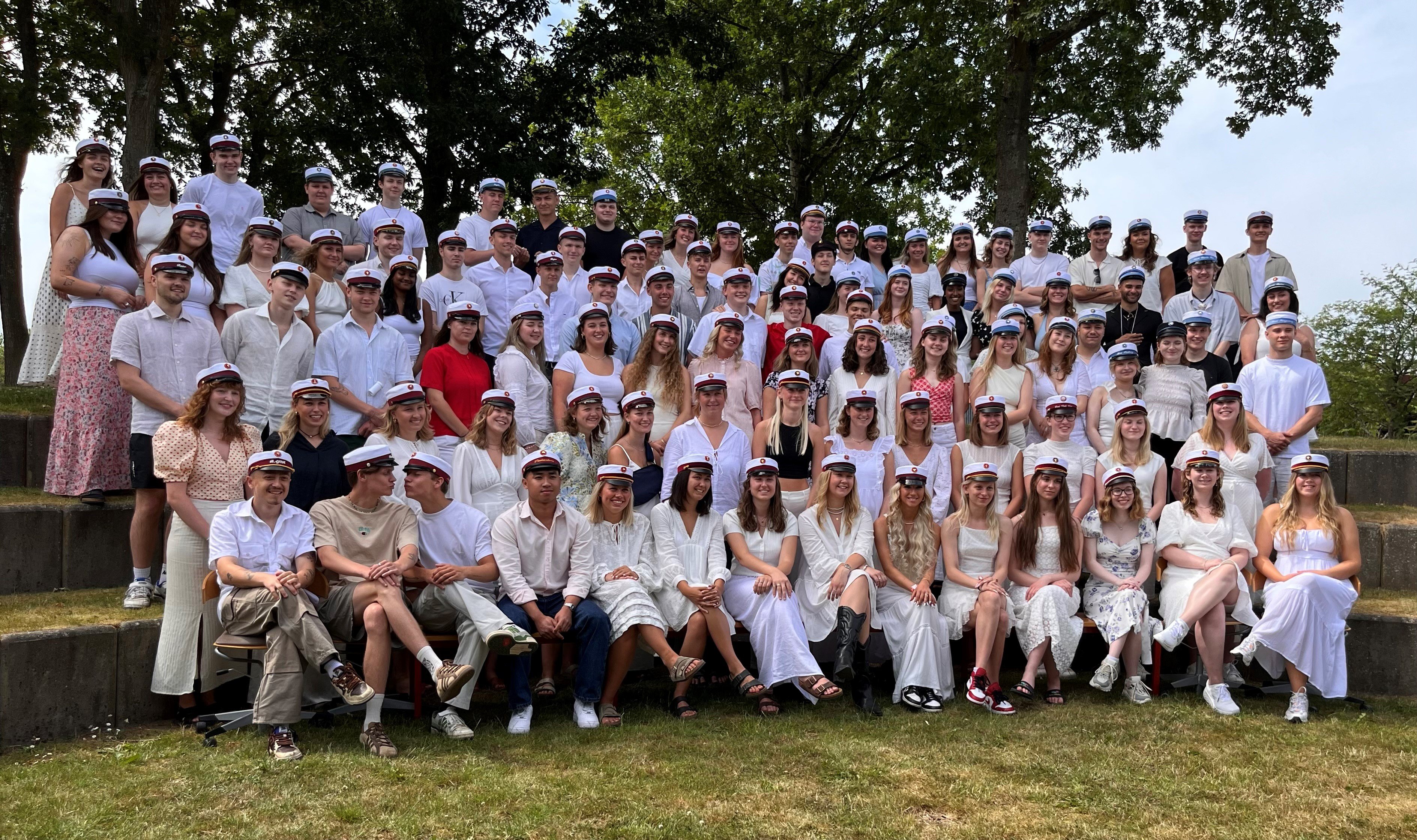I år bliver 99 unge mennesker studenter fra Odsherreds Gymnasium.