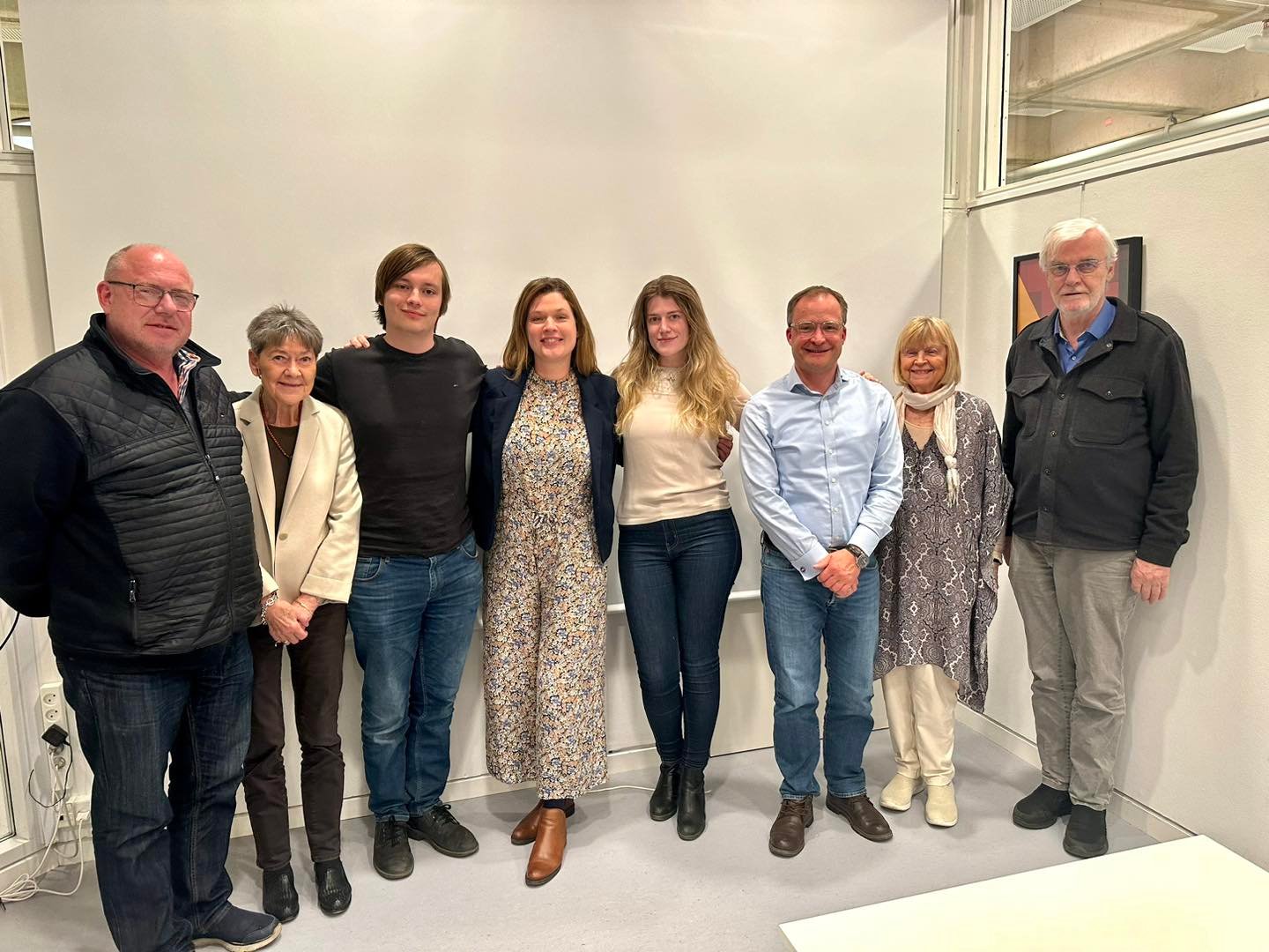 Til venstre S-formand Peter Moesgaard, der i Ekstra Bladet bliver sat i forbindelse med Bandidos-rockere. Foto: Socialdemokratiet