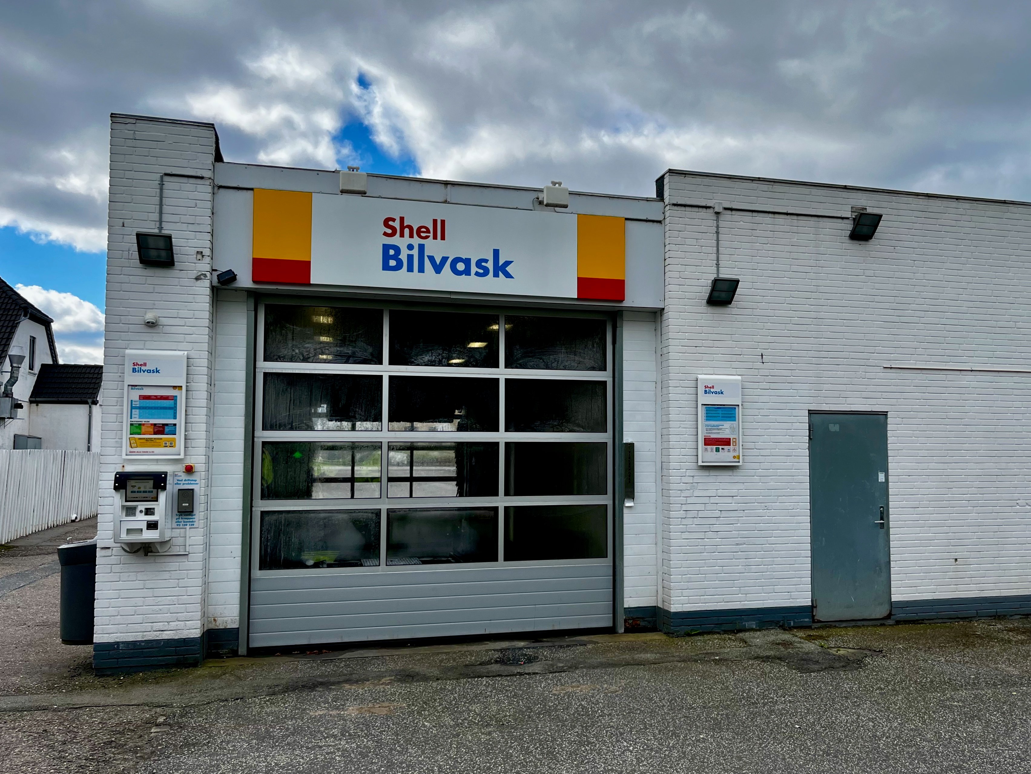 Bilvasken hos Shell på Københavnsvej skal opgraderes. Foto: Presse