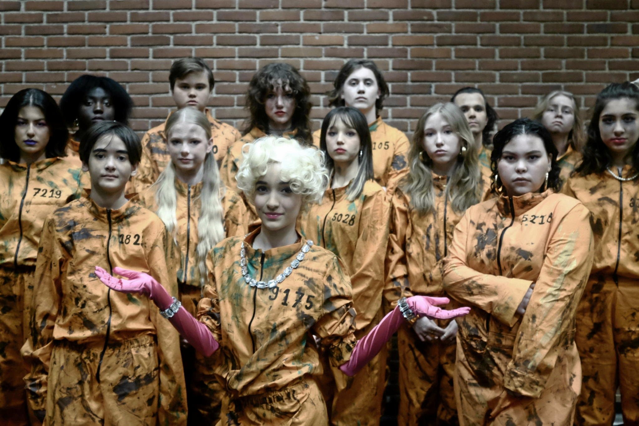 De unge på Høje-Taastrup Kommunes Ungdomskole er klar med årets musical. Foto: Dagmara Krawczyk