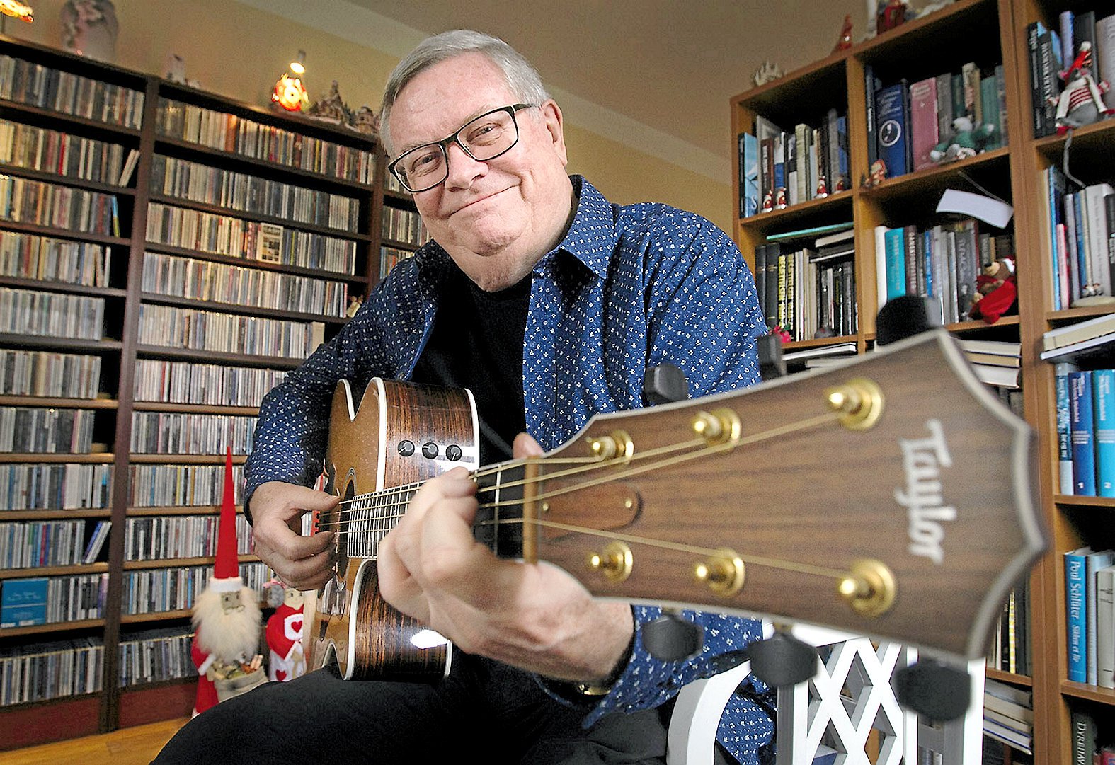 Mandag den 19. april fylder trubaduren Peter Vesth fra Vestervej på Frederiksberg i Sorø 75 år.