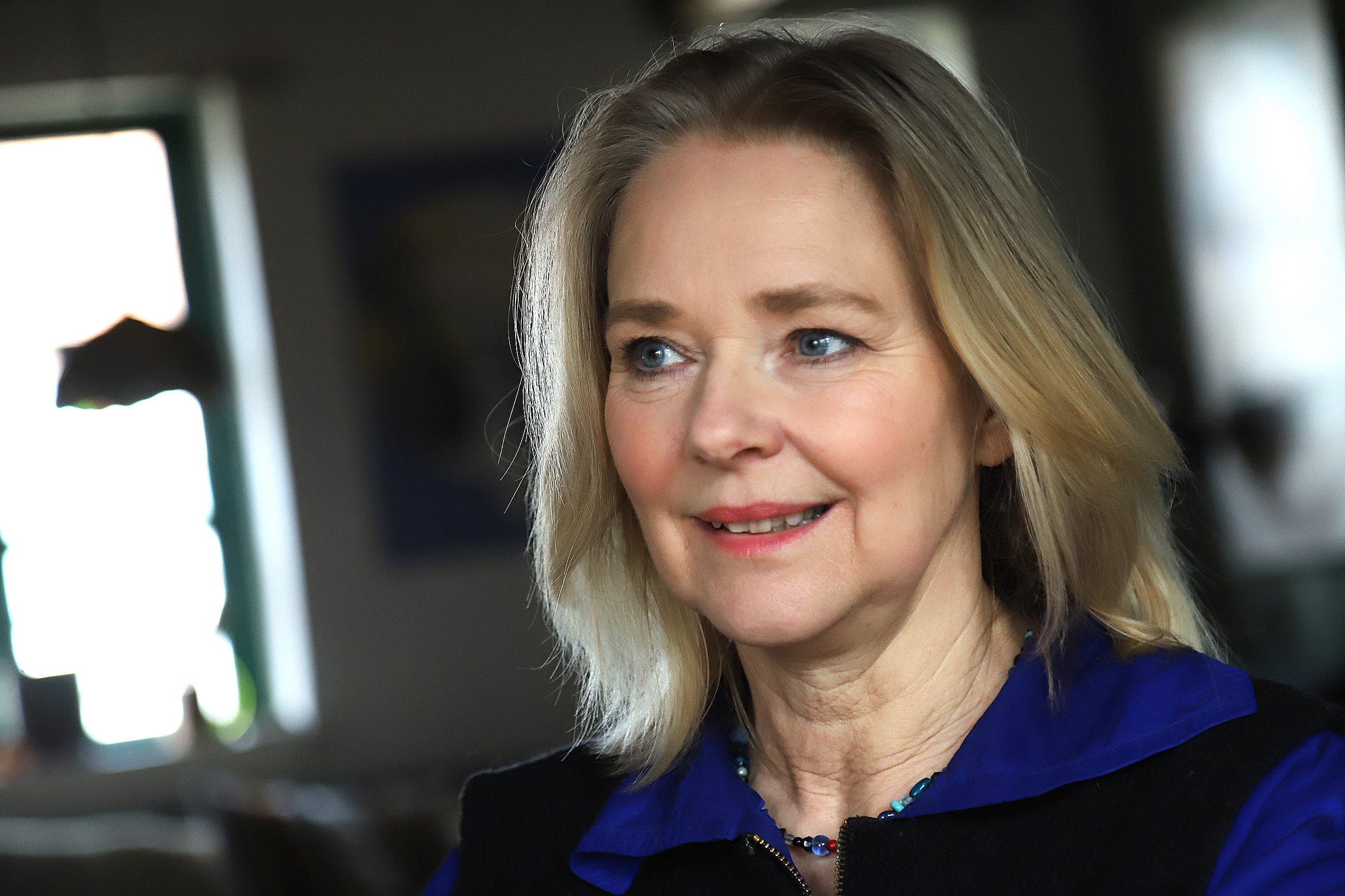 Helene Egelund er indstillet for indtalingen af lydbogen "Hvor ilden brænder".