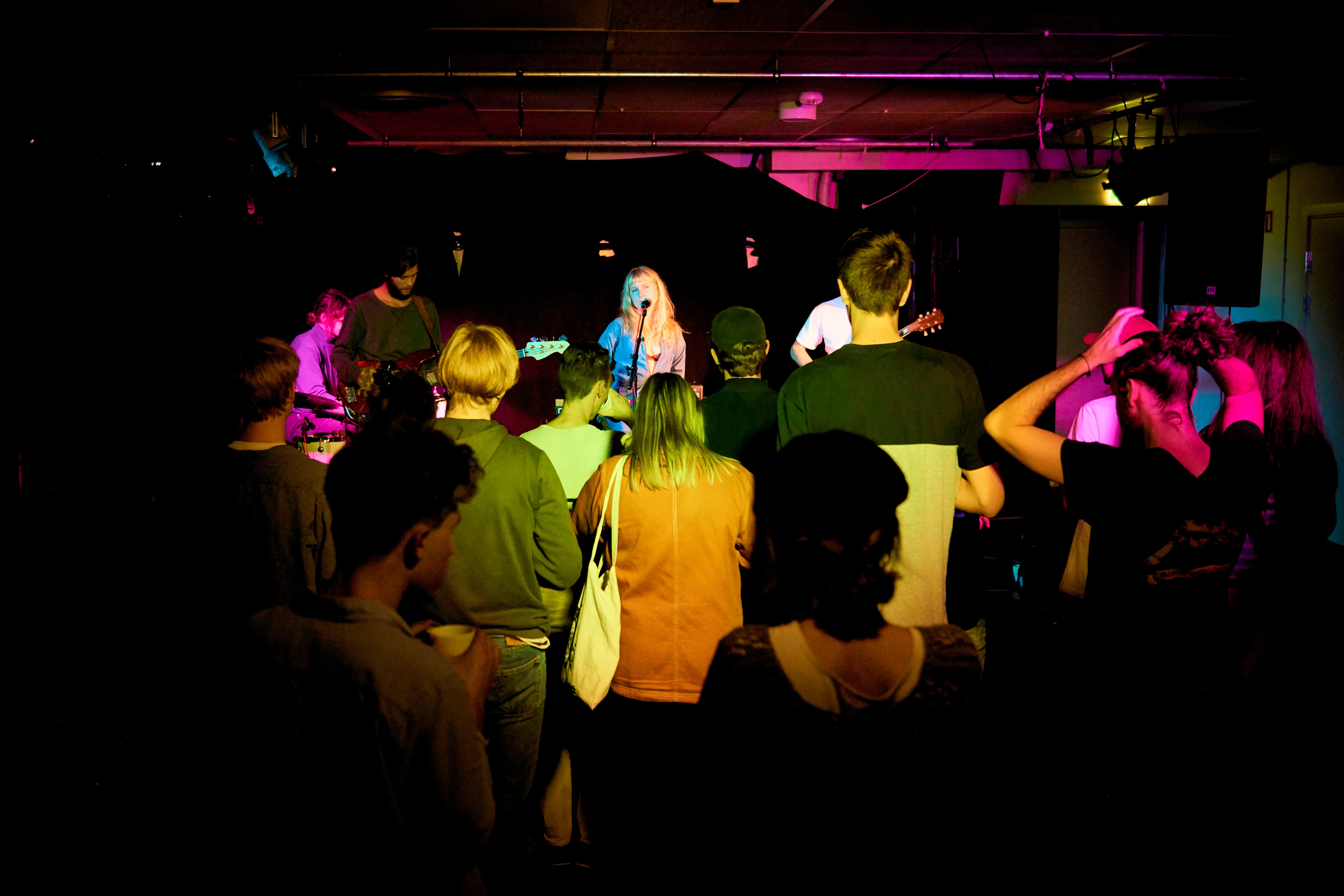 Byen myldrer som regel af kulturoplevelser, når der er GentofteNatten. Billedet er fra en fødselsdagsfestival i Musikbunkeren i 2019. Arkivfoto