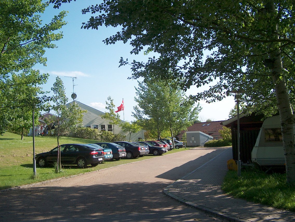 Andelsboligforeningen Enghusene i Jystrup har fået ja til at etablere jordvarmeanlæg på en kommunal grund. Foto: Enghusene