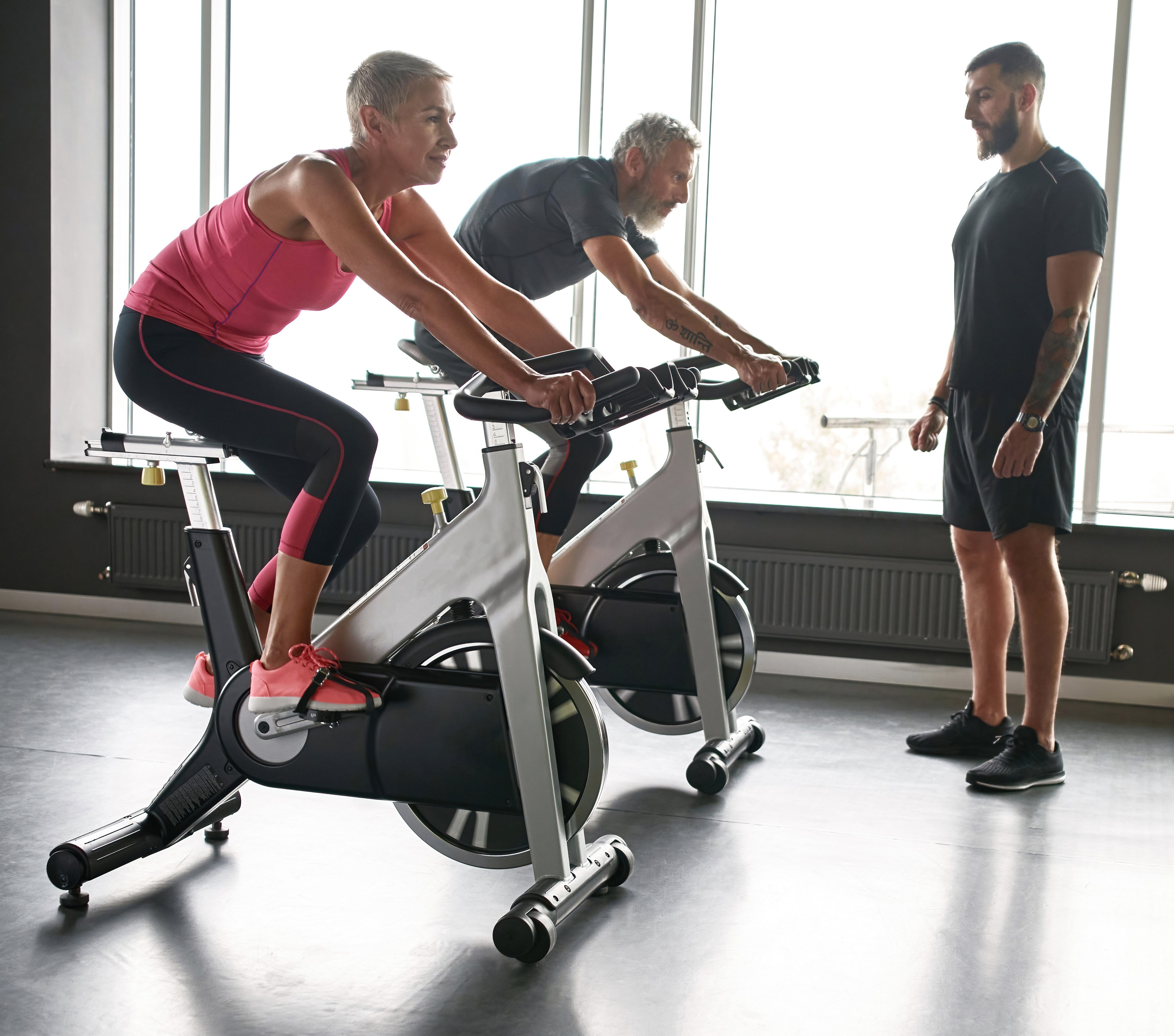 Hos Hørsholm Senioridræt kan du nu prøve kræfter med spinning. Pressefoto