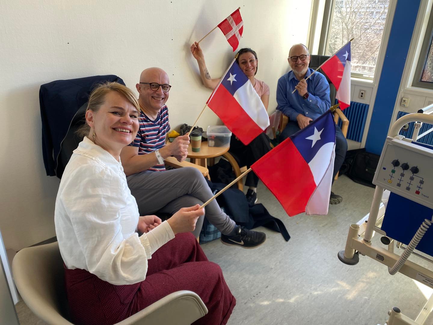 Michael Ziegler har nu gennemgået sin stamcelledonation. Foto: Michael Ziegler.