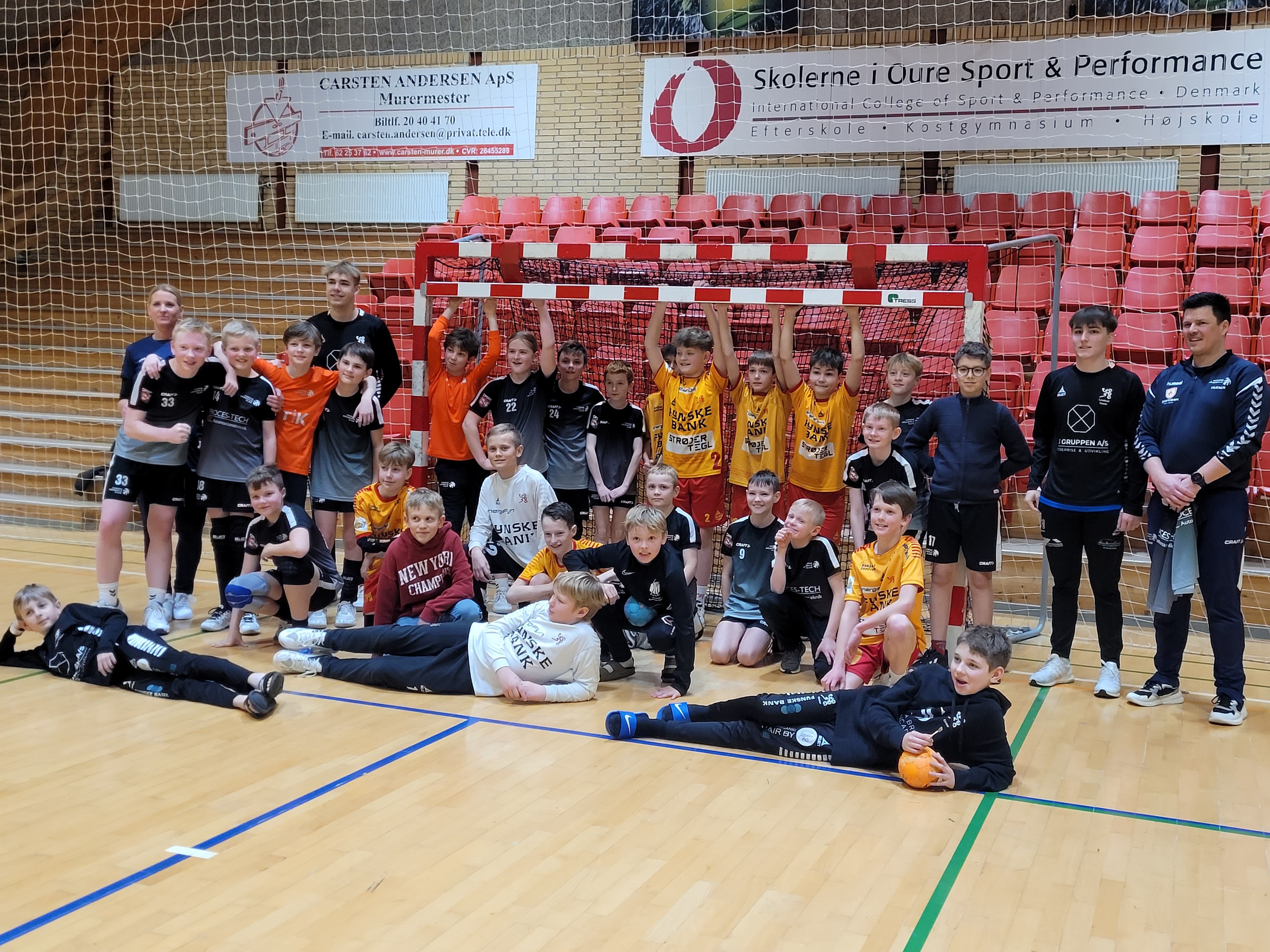 Furesø Håndbold U11-drenge var 25. februar inviteret til Fyn af en af Danmarks absolut stærkeste håndboldklubber - GOG. Pressefoto