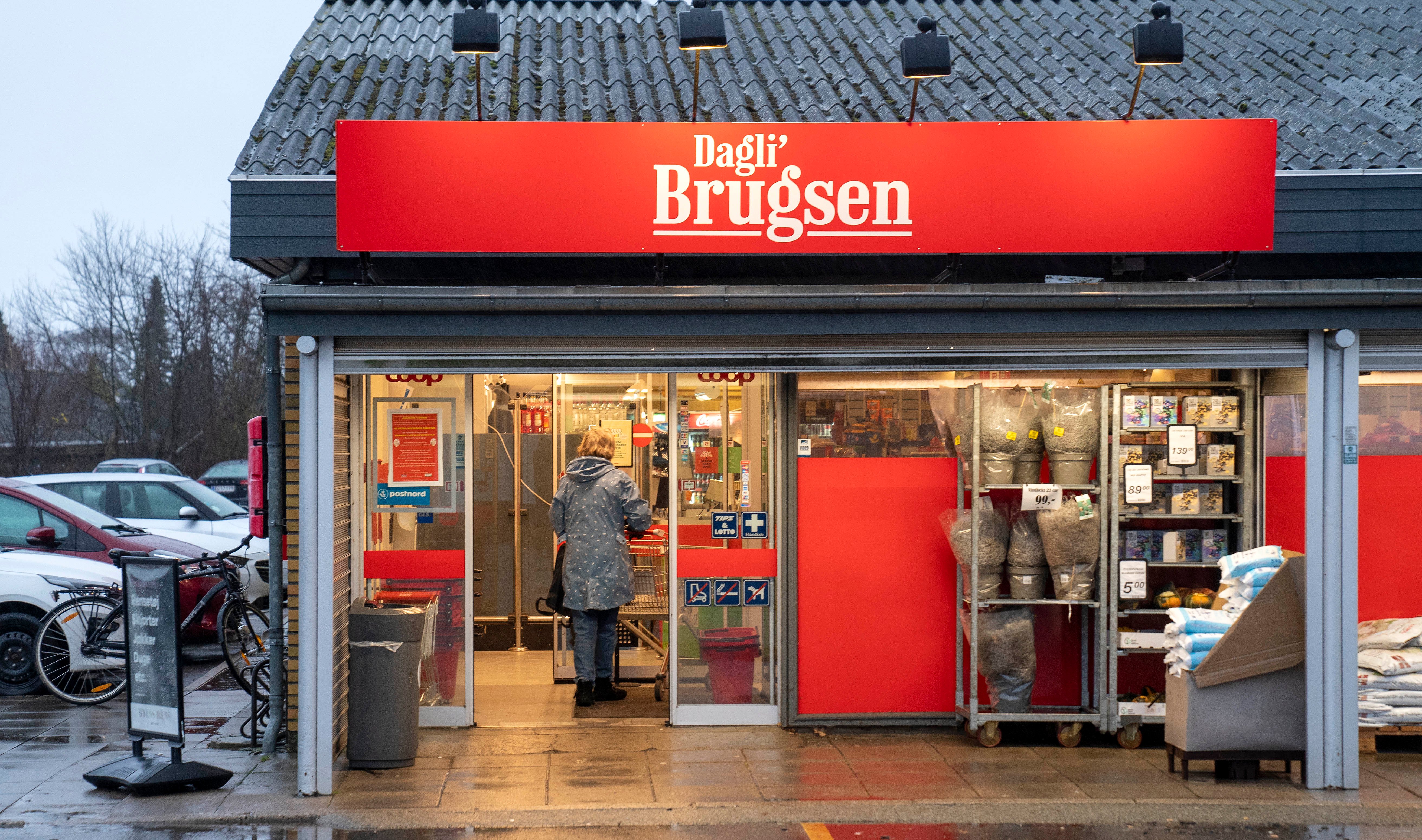 Før nedlæggelsen så den omtalte butik i Svenstrup sådan ud.