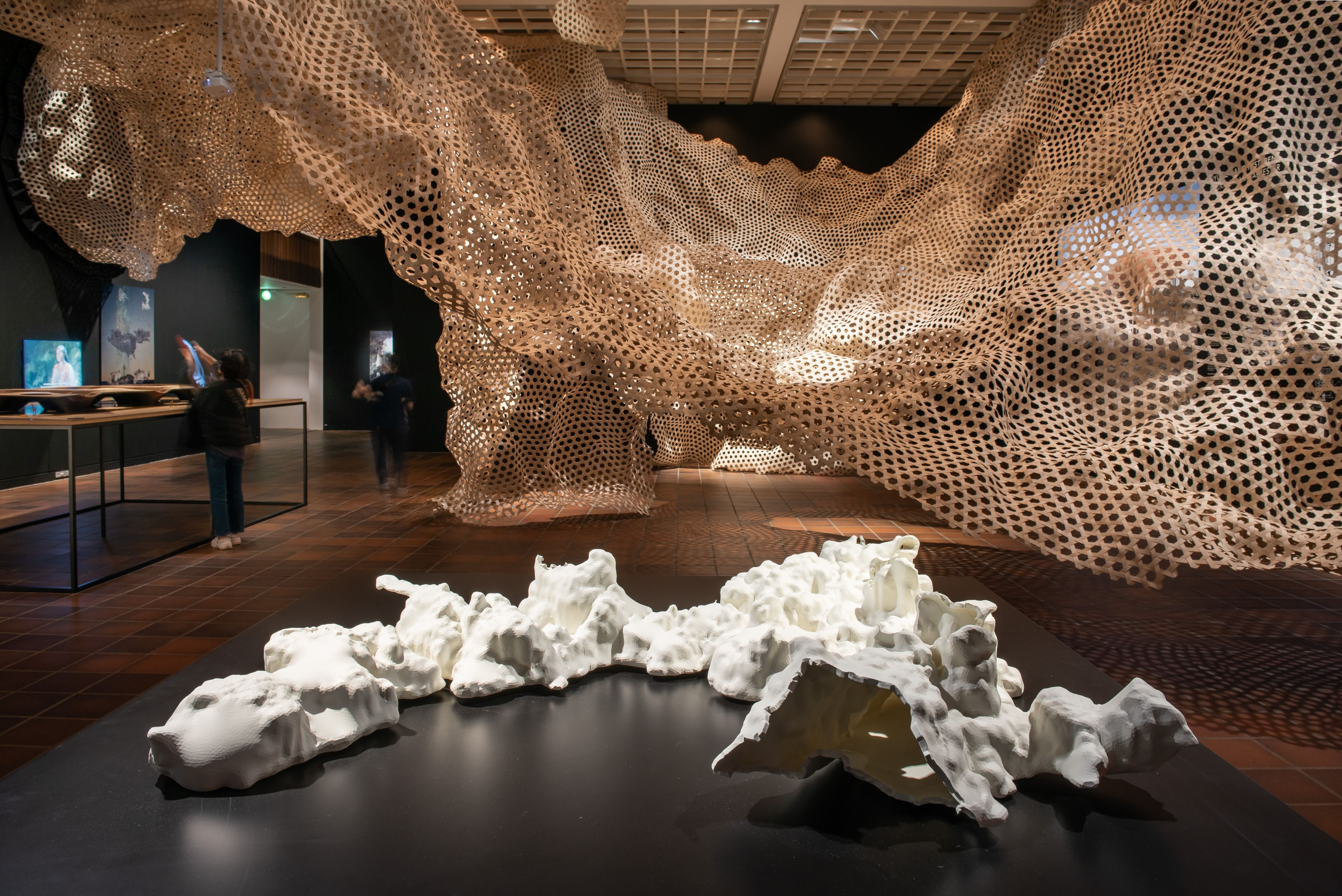 Cave_Bureau er sidste udstilling i rækken af Louisianas præsentation af ’Arkitekturens Værksteder’. Foto: Louisiana Museum of Modern Art / Kim Hansen