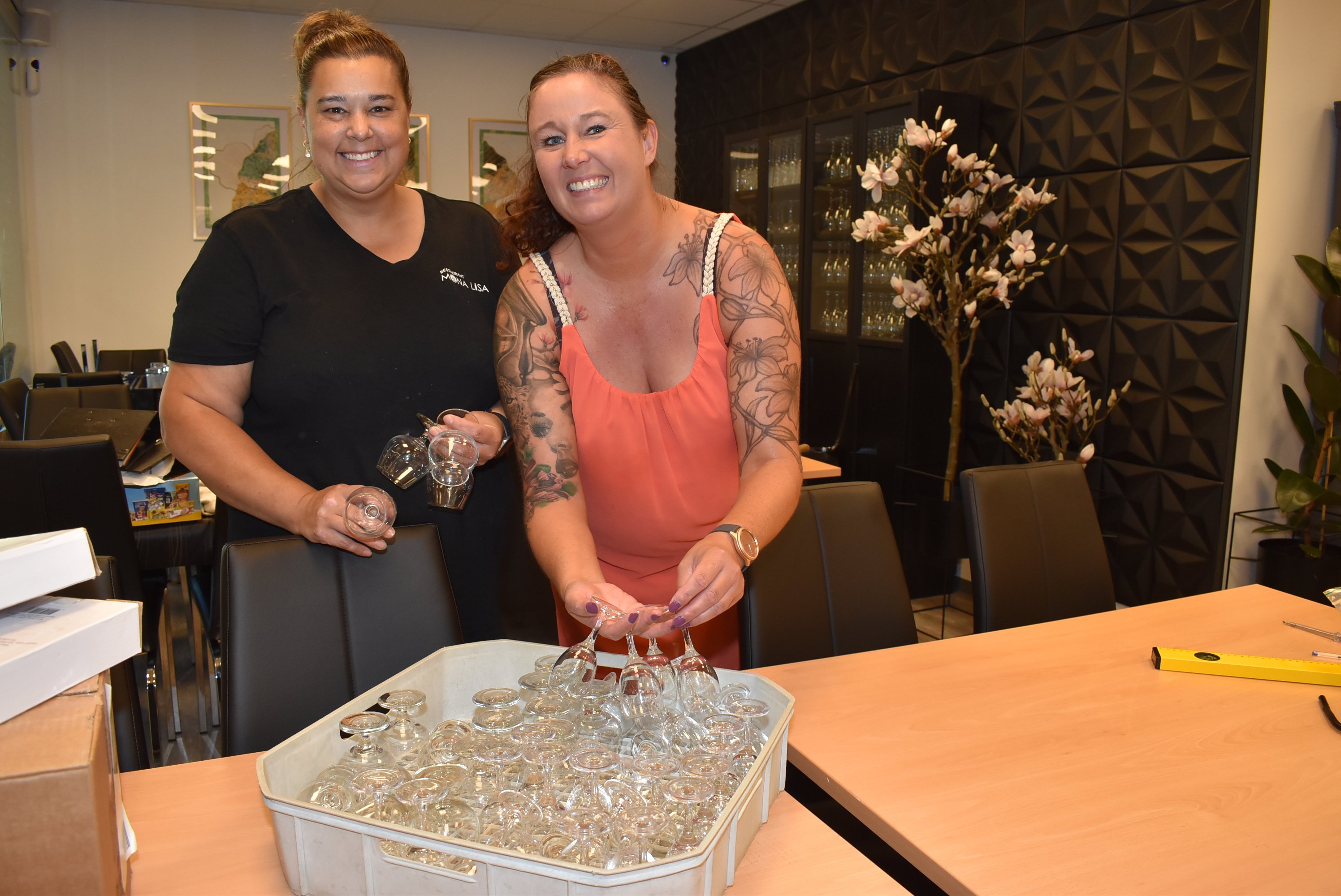 Annette Østergaard er bossen i Restaurant Mona Lisa og med den titel har hun kørt parløb med Sanne Vagner i 12 år. Foto: Dorte Rye Silbo