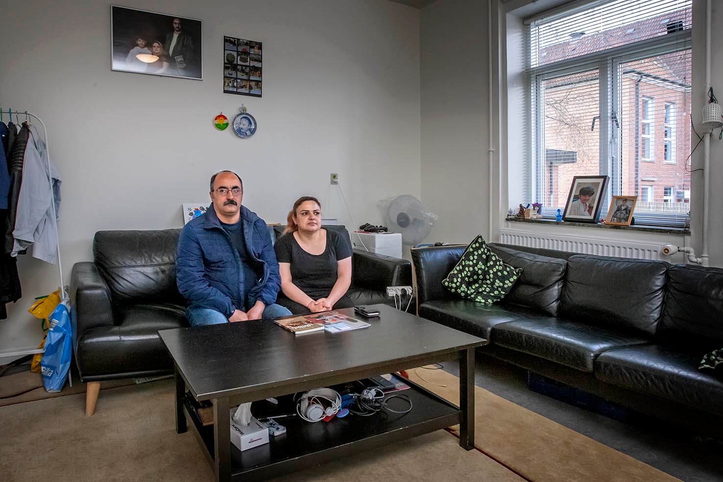 Soraya Yousofi og hendes mand mener, de drømme, de havde førhen, dør i Center Avnstrup. Før de kom til Avnstrup har de under deres ophold i Danmark også boet i flygtningelejr på Bornholm. Foto: Jens Wollesen