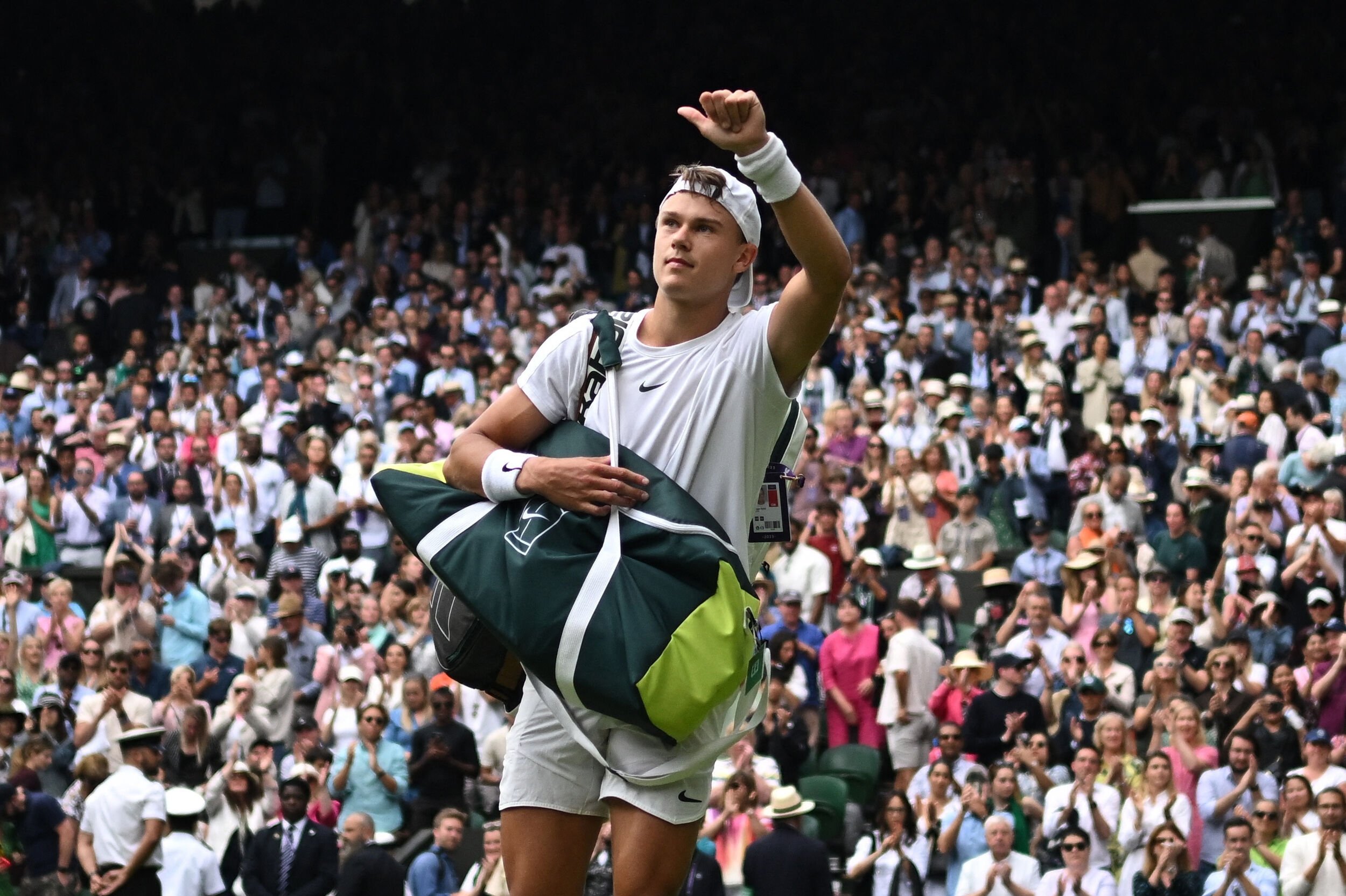 Caroline Wozniacki og Holger Rune trænede mandag sammen i Monaco, bekræfter Aneke Rune.