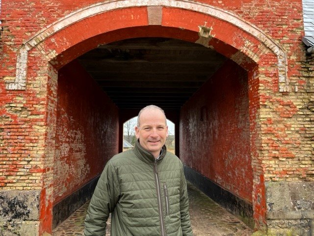 Ejer af Gerdrup-Lyngbygaard Gods Peter Melchior har lejet jorden ud til solcelleparken.
