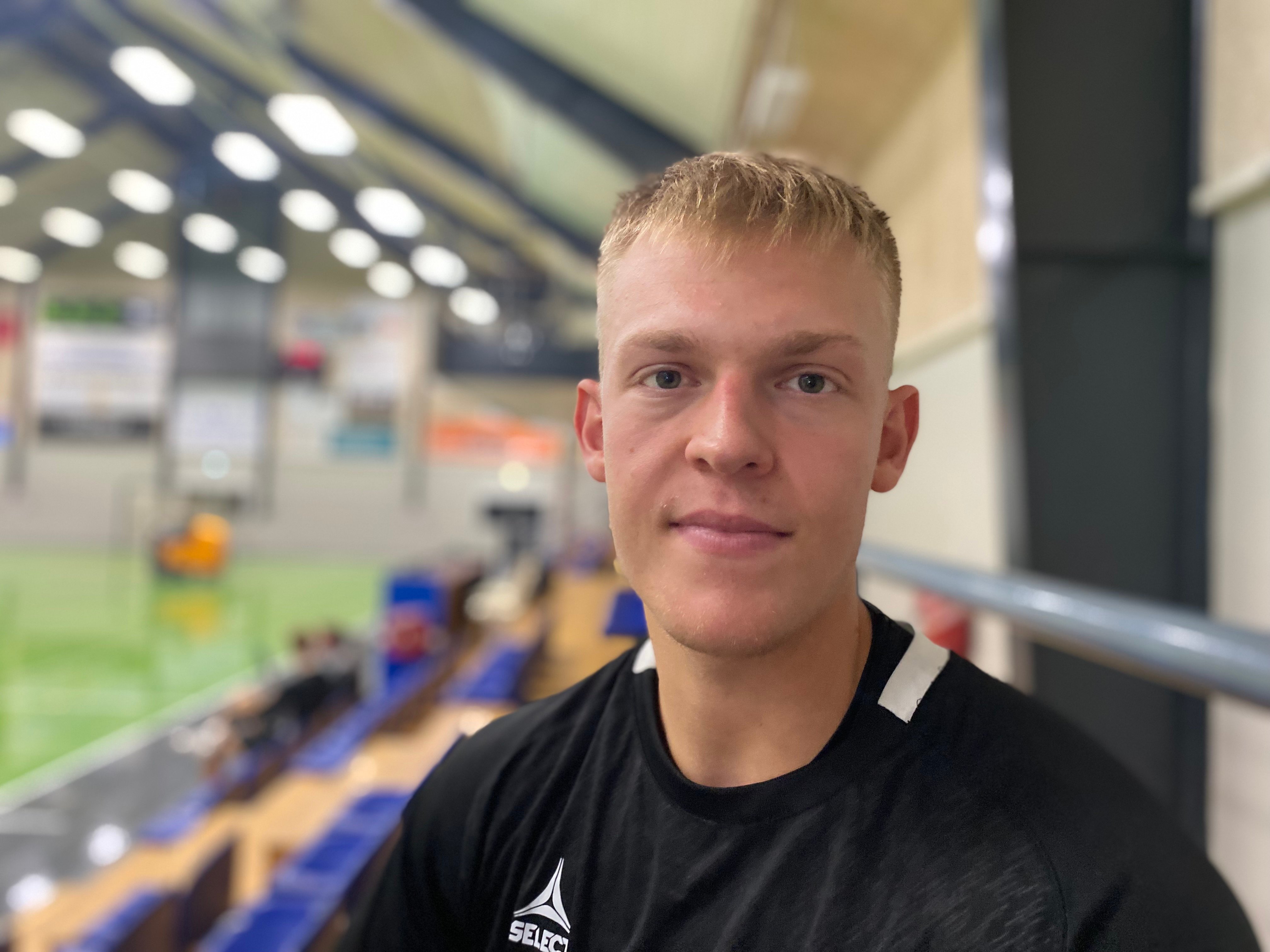 Christoffer Dreyer er skiftet til TMS Ringsted, hvor han vil have mere spilletid. Foto: Anders Kamper