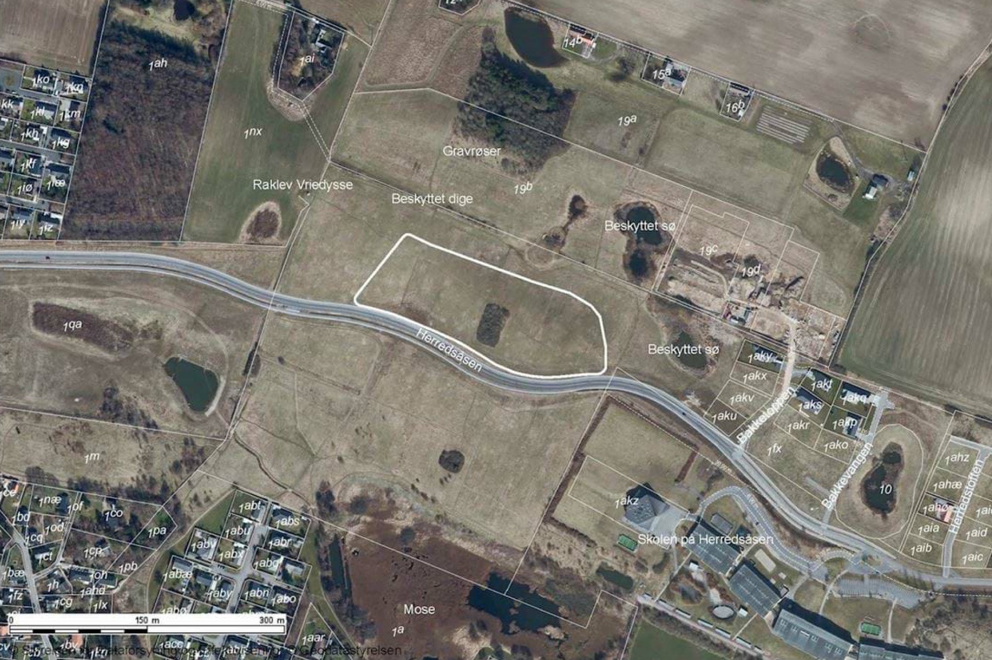 Lokalplanforslag lægger op til, at der kan bygges boliger på området ved højdedraget af Herredsåsen.