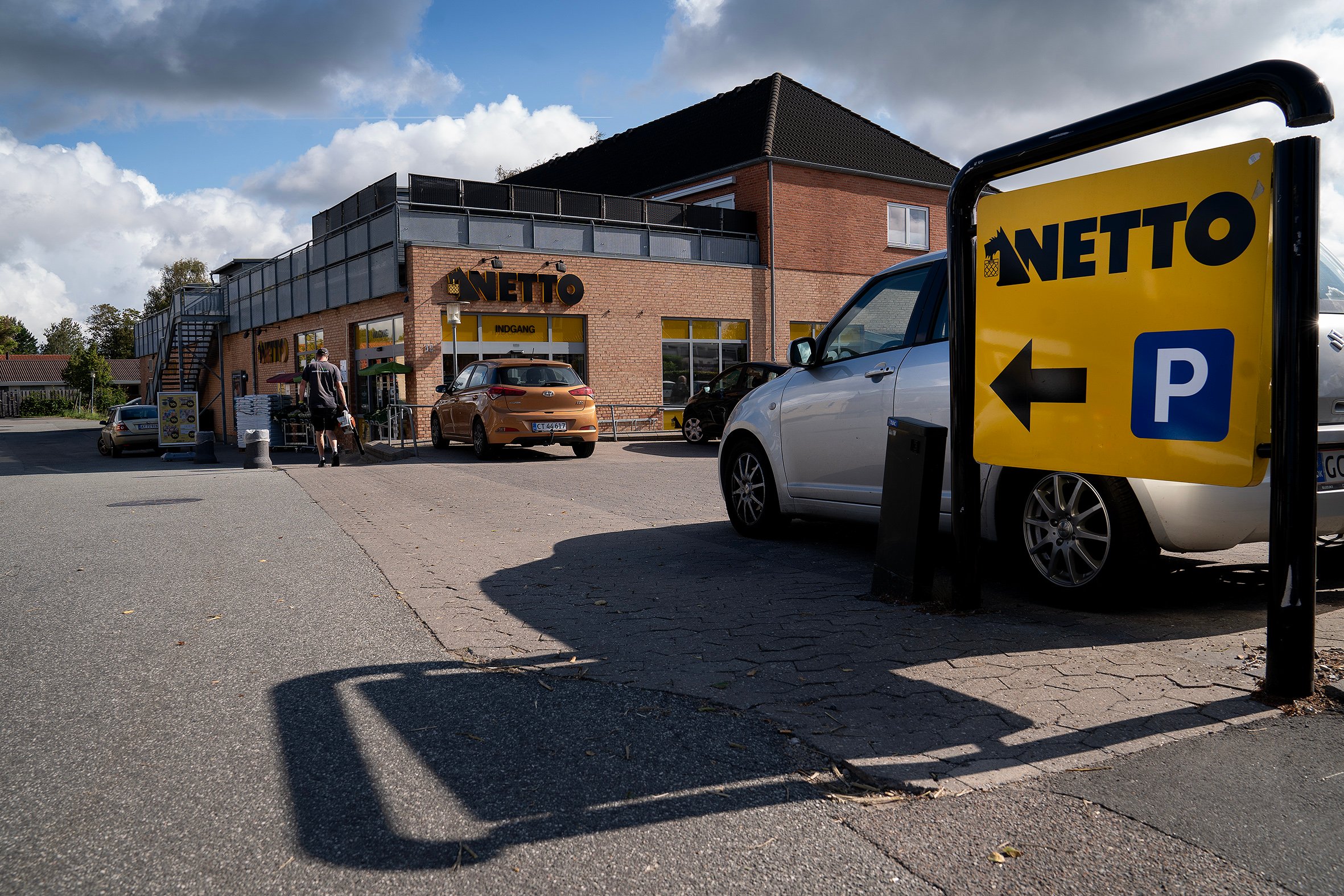 Butikken vil være lukket i knap 20 dage, mens arbejdet står på. Foto: Thomas Olsen