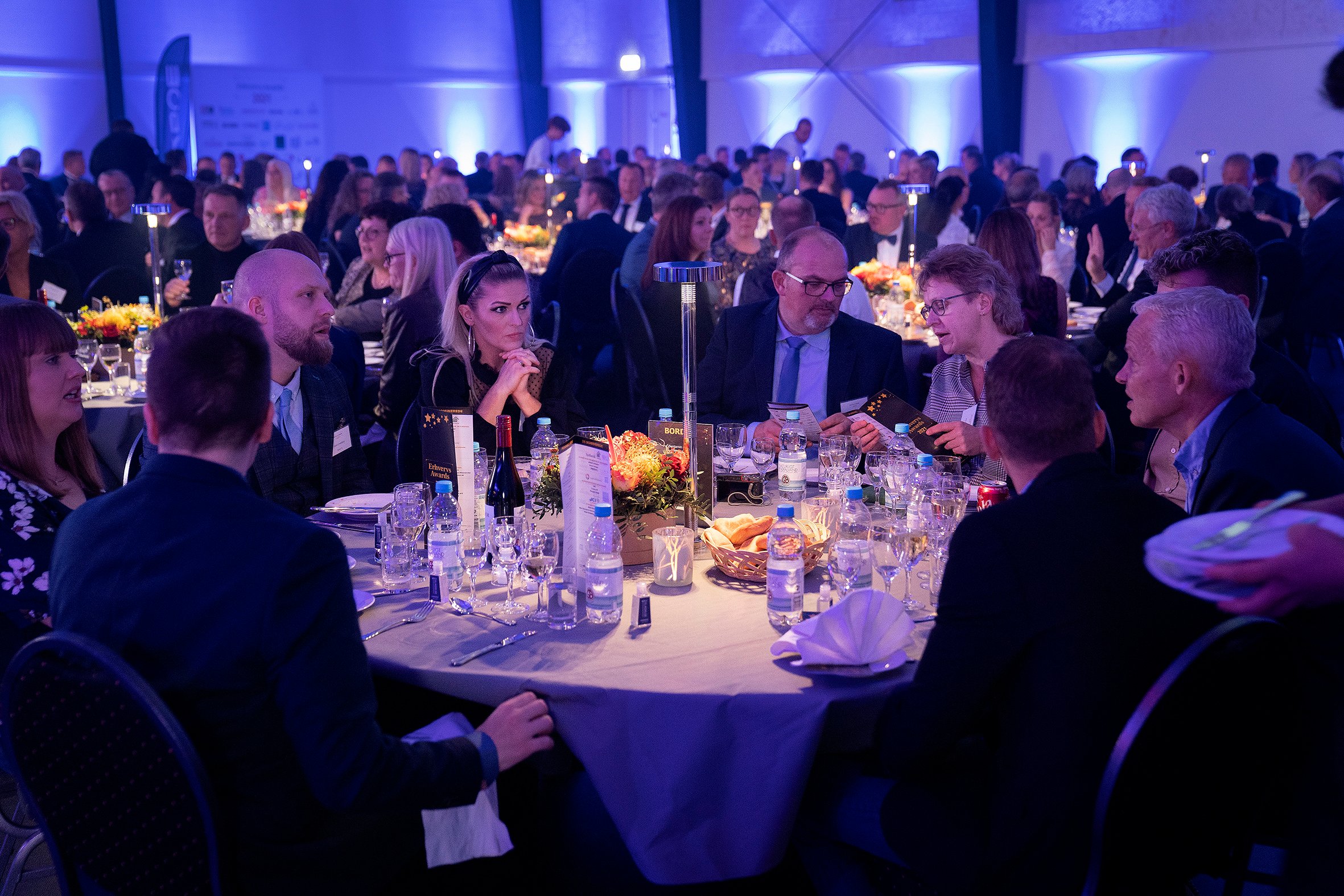 Årets Erhvervs Awards er altid en festlig aften, som her i 2021.