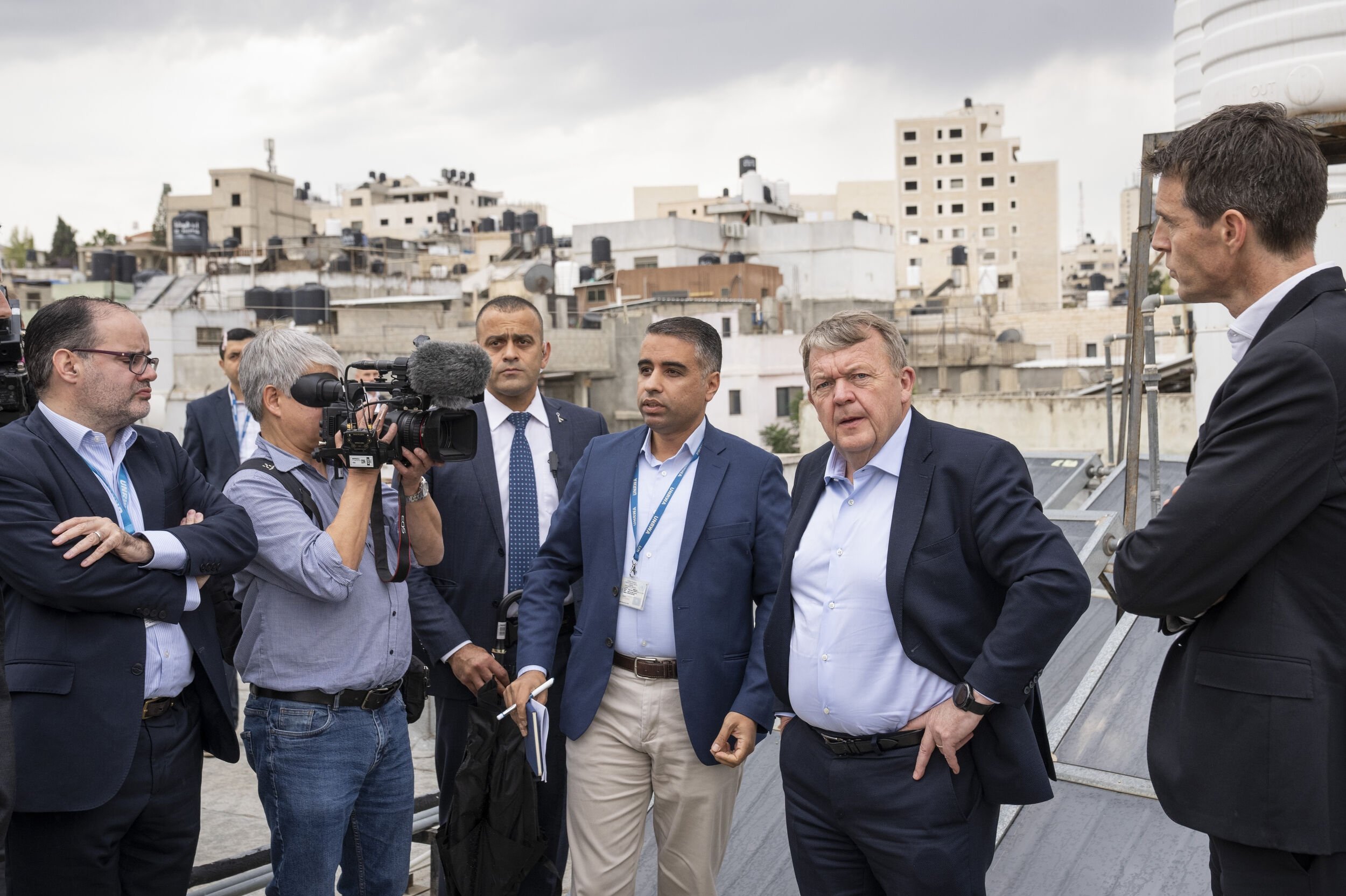 Lars Løkke Rasmussen (M) har brugt søndagen på besøg hos blandt andre den israelske udenrigsminister.