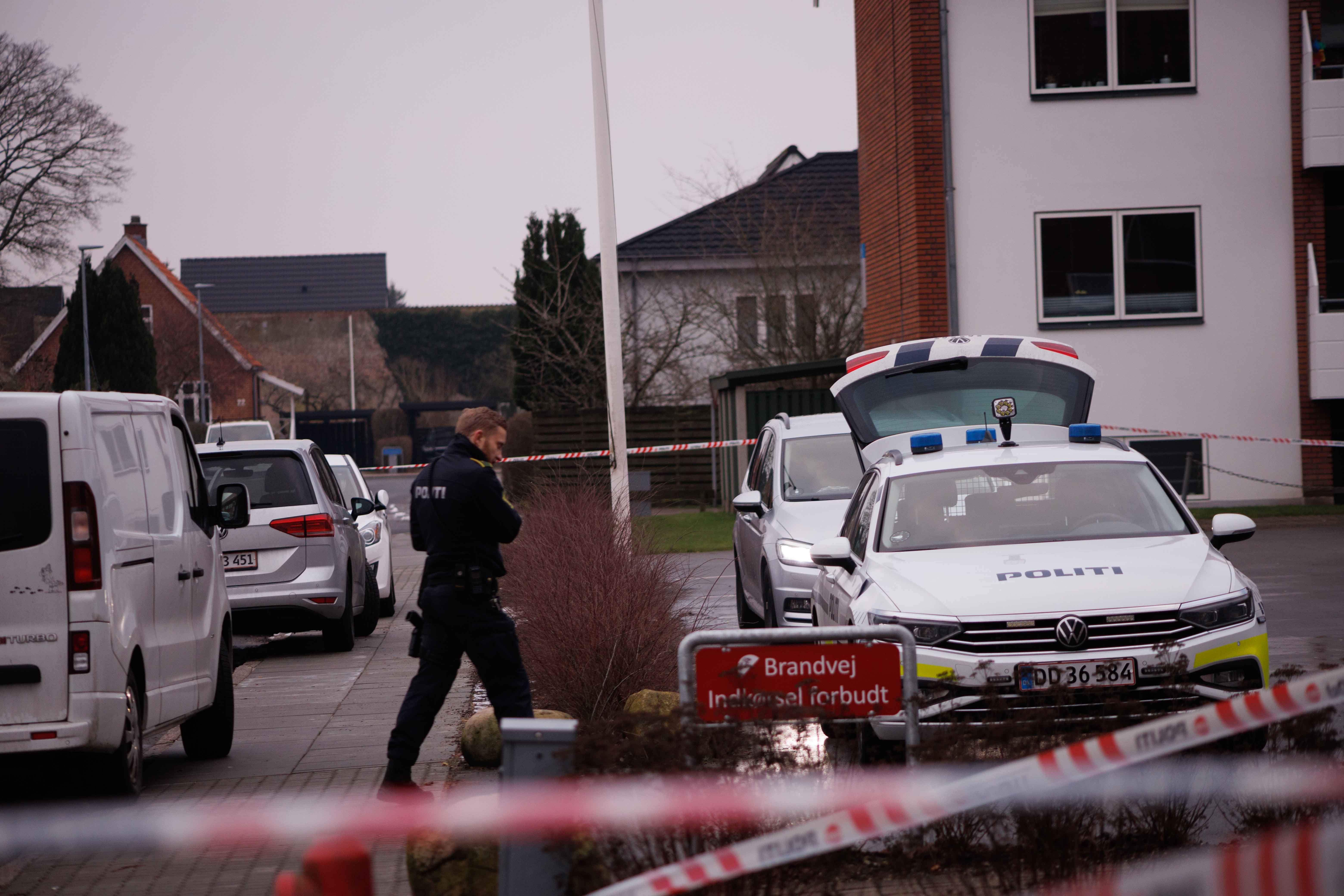 Person er fundet død i lejlighed på Langelinie i Silkeborg.