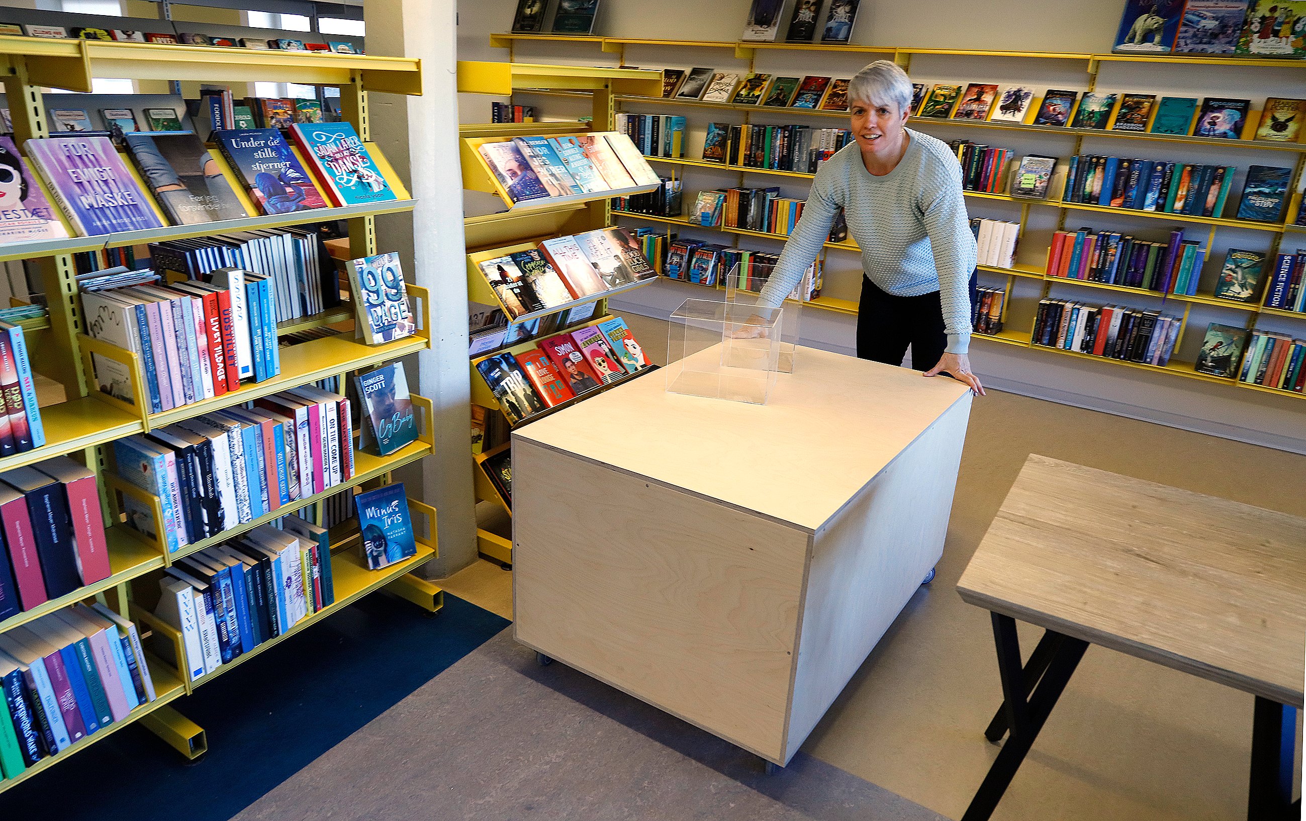 Skævinge Bibliotek skal i fremtiden i højere grad kunne bruges af borgerne på forskellig måde - og borgerne skal også selv kunne holde arrangementer.