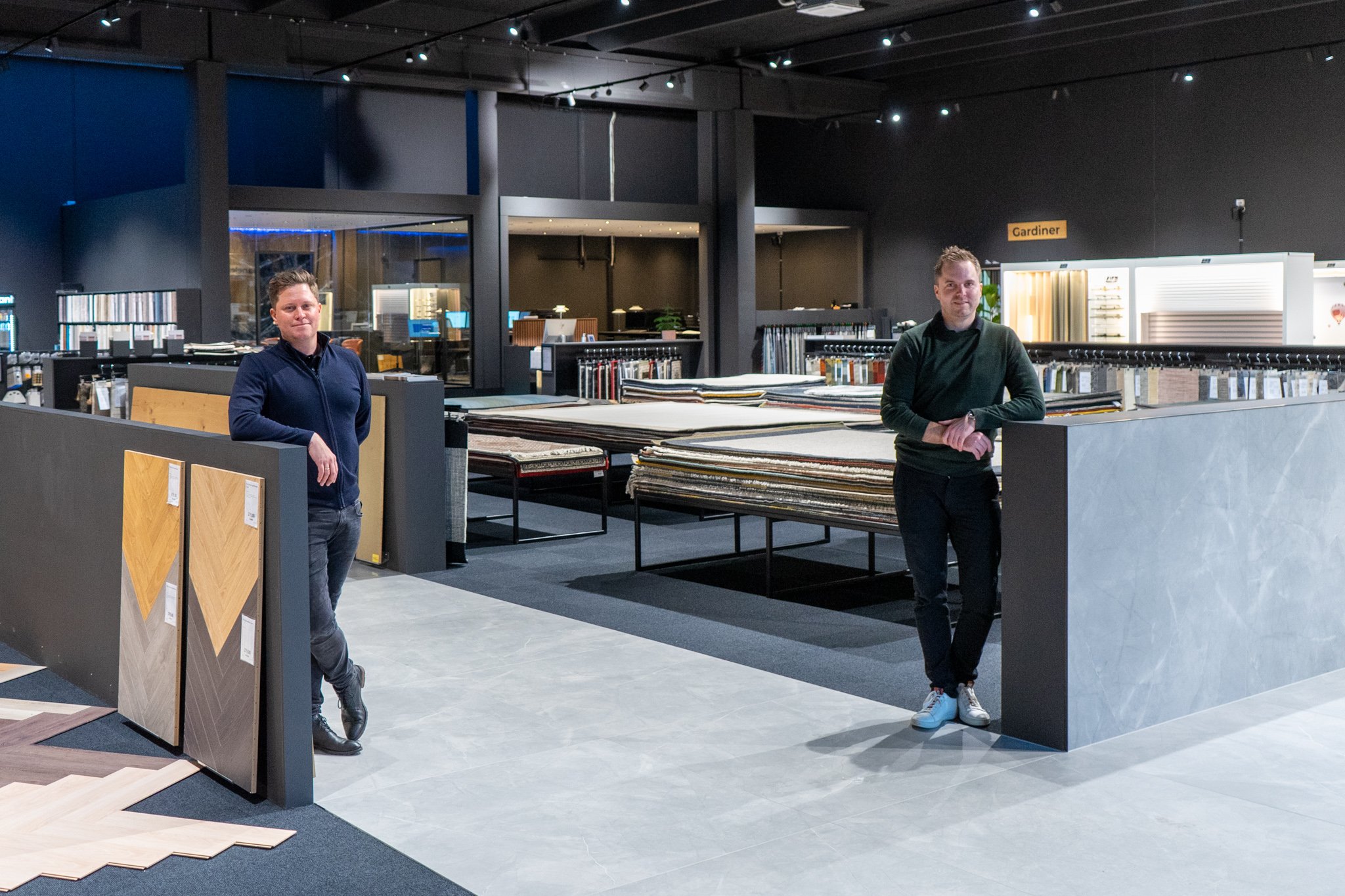 Barndomsvennerne Lars Frødstrup og Allan Dam fik opfyldt deres drøm om at åbne en butik sammen, da de i efteråret åbnede Garant i Glostrup